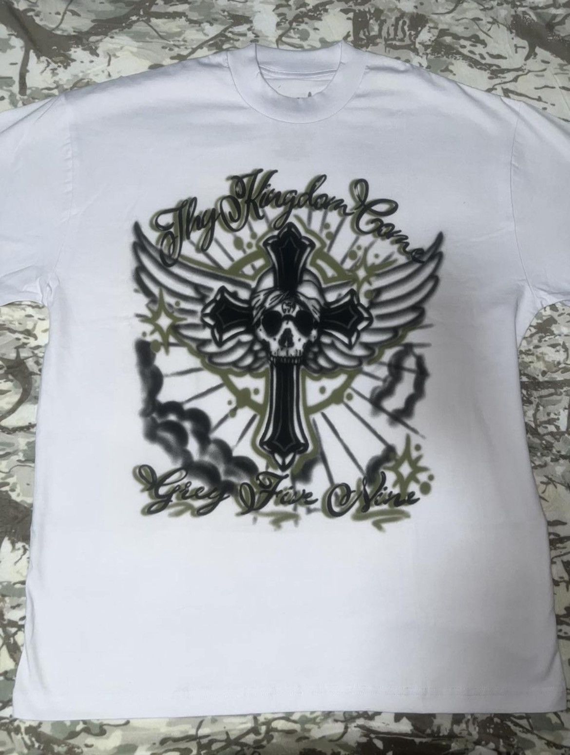 G59 Records G59 Thy Kingdom Come Exclusive Grey Day 2025 shirt Size US L / EU 52-54 / 3 - 3 Thumbnail