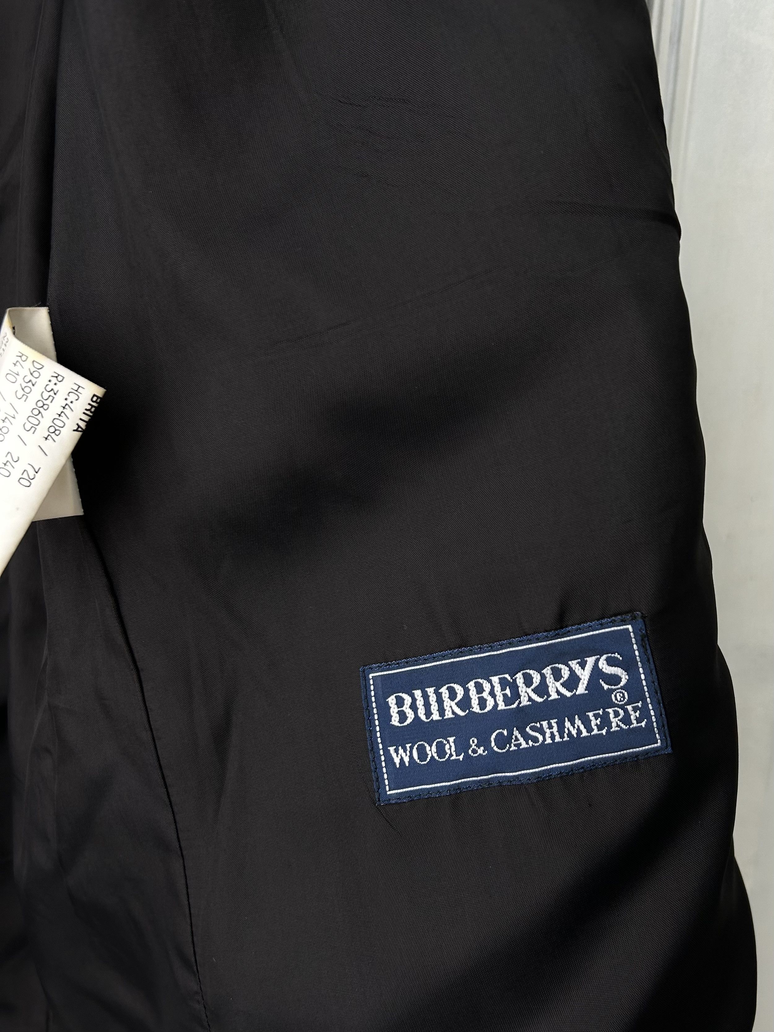 Burberry Burberrys’ Wool & Cashmere Longline Double-Breasted Blazer Size M / US 6-8 / IT 42-44 - 6 Thumbnail
