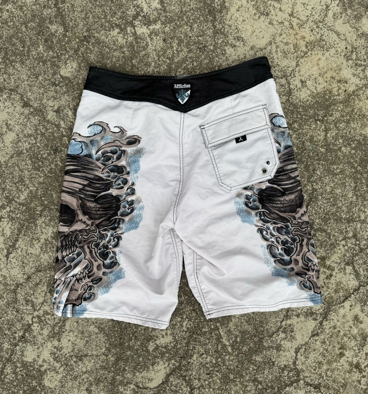 Affliction Vintage Affliction Swim Shorts Printed Size US 32 / EU 48 - 2 Thumbnail