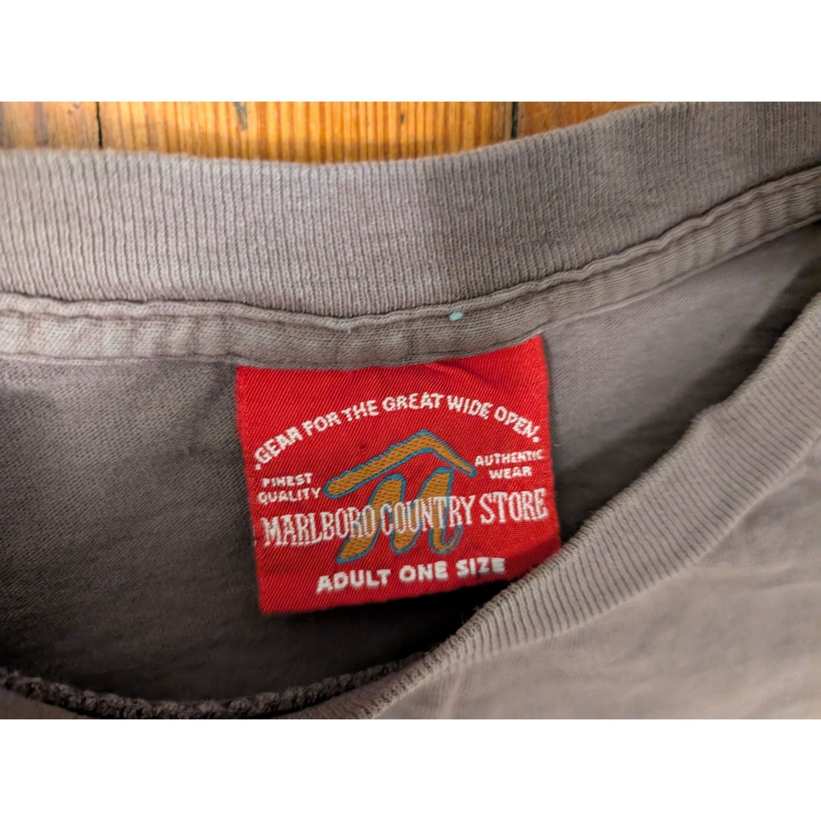 Marlboro Marlboro Country Store Brown One Size Shirt Rodeo Pocket Size US L / EU 52-54 / 3 - 4 Thumbnail
