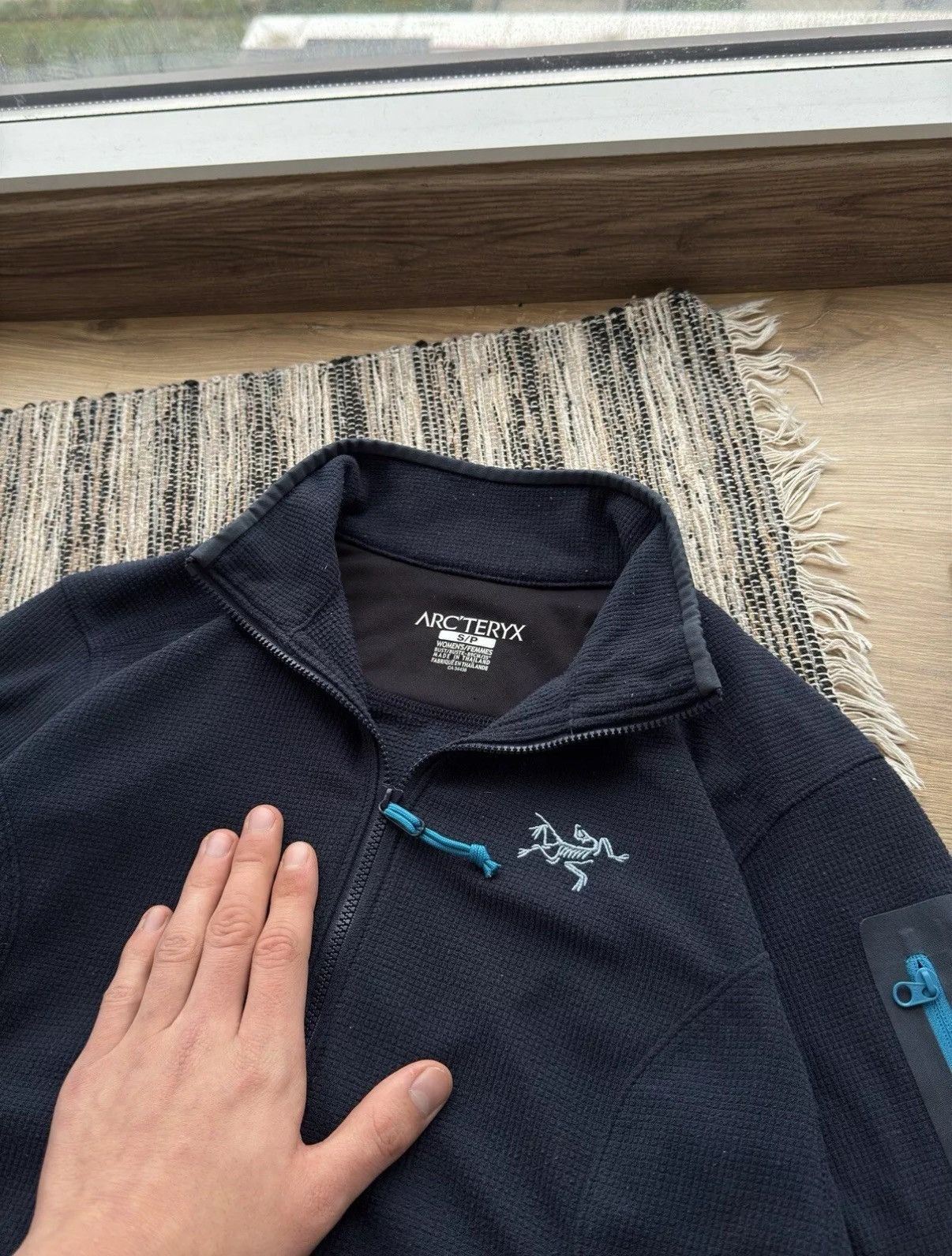 Arc'teryx Arcteryx Polartec Fleece Zip Sweatshirt wooman size S blue Size S / US 4 / IT 40 - 4 Thumbnail