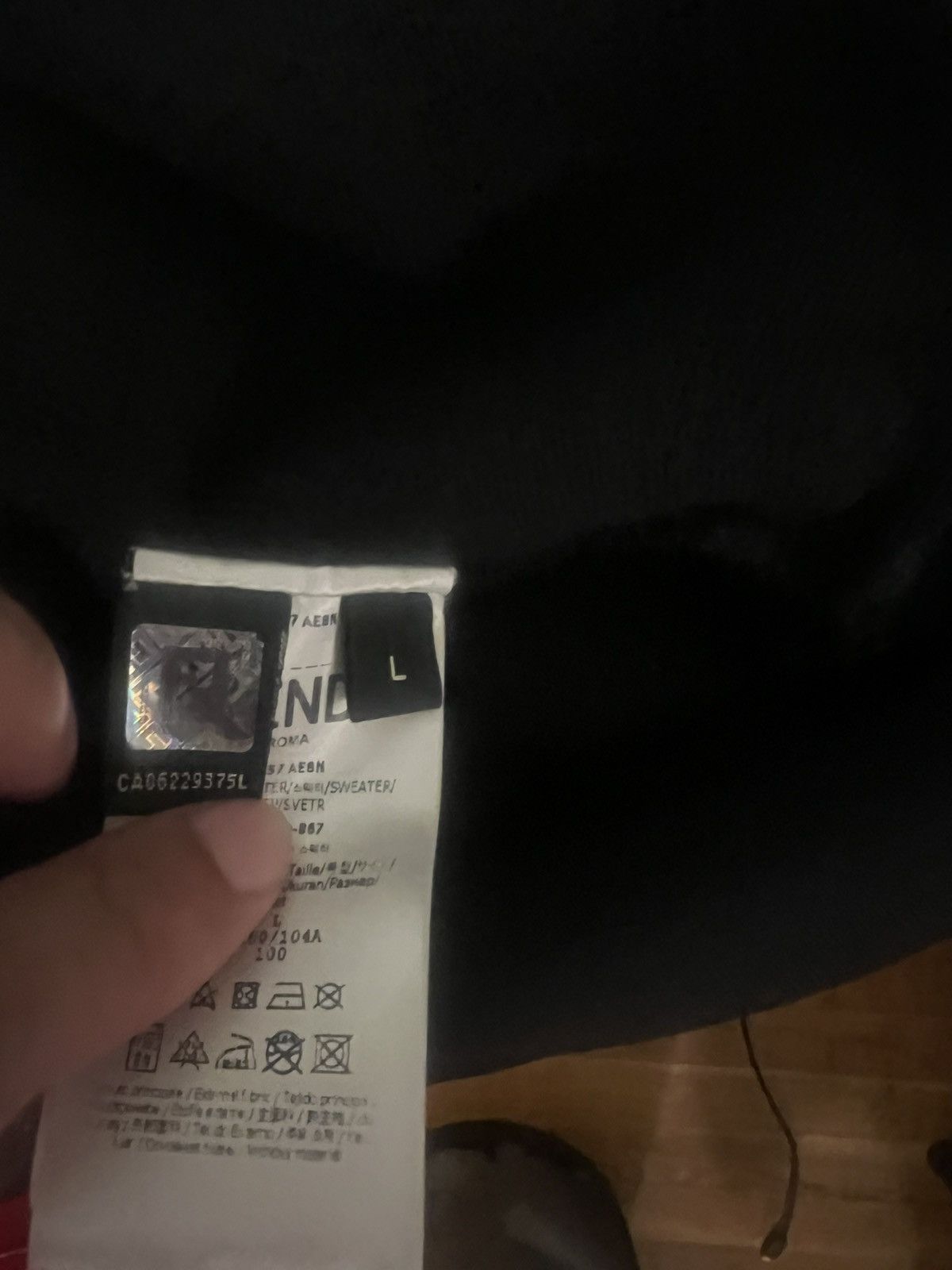 Fendi Fendi Sweater Size US L / EU 52-54 / 3 - 2 Thumbnail