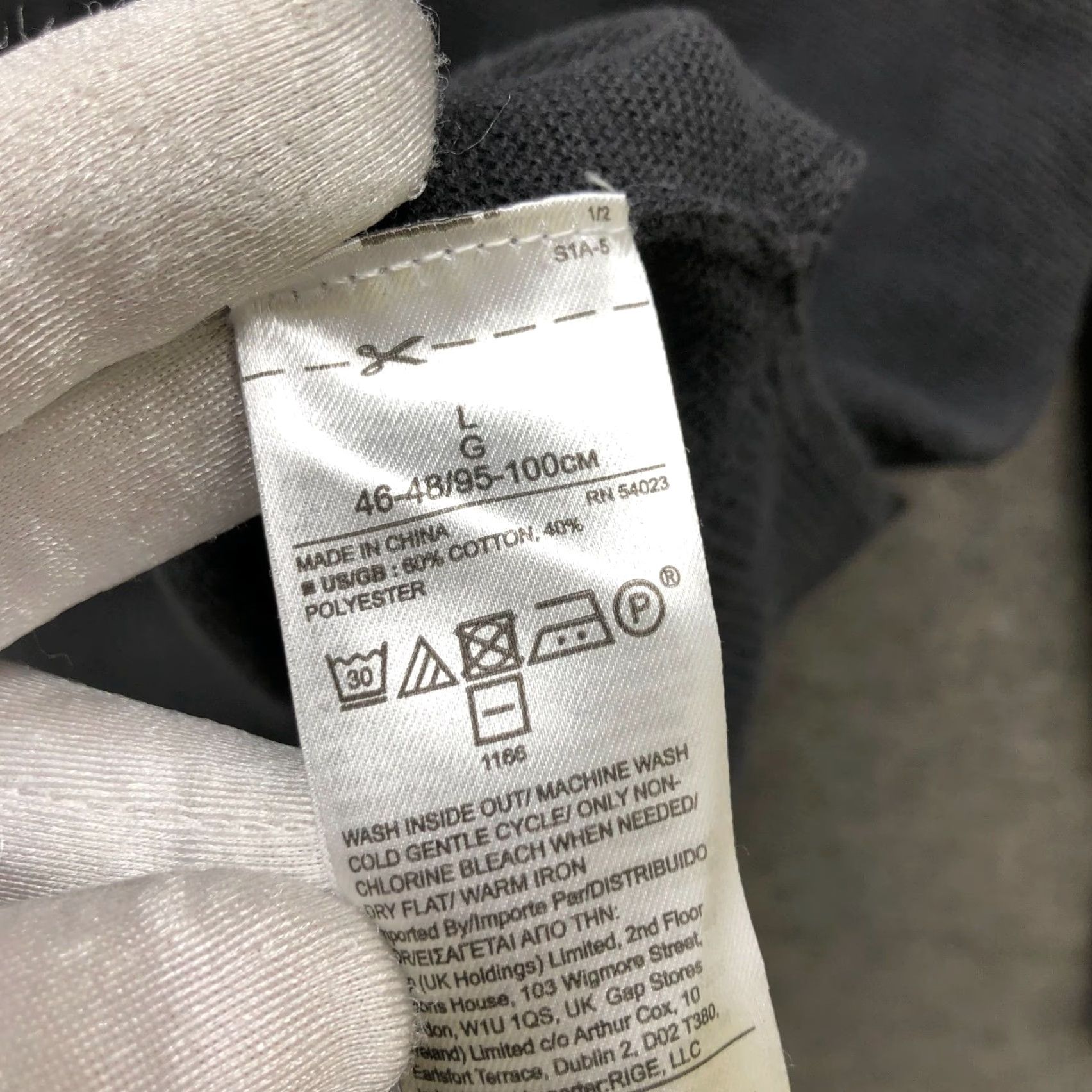 Banana Republic Banana Republic UV Resistant Sweater Hoodie Womens L Gray Rib Stitch Textured Knit Pullover Size L / US 10 / IT 46 - 6 Thumbnail