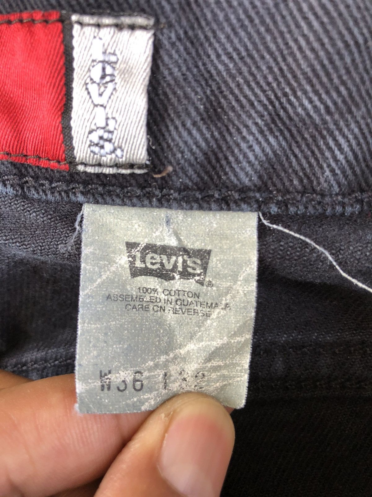 Levi's Vintage 90’s Levis Silver Tab Baggy Loose Jeans Size US 35 - 19 Thumbnail