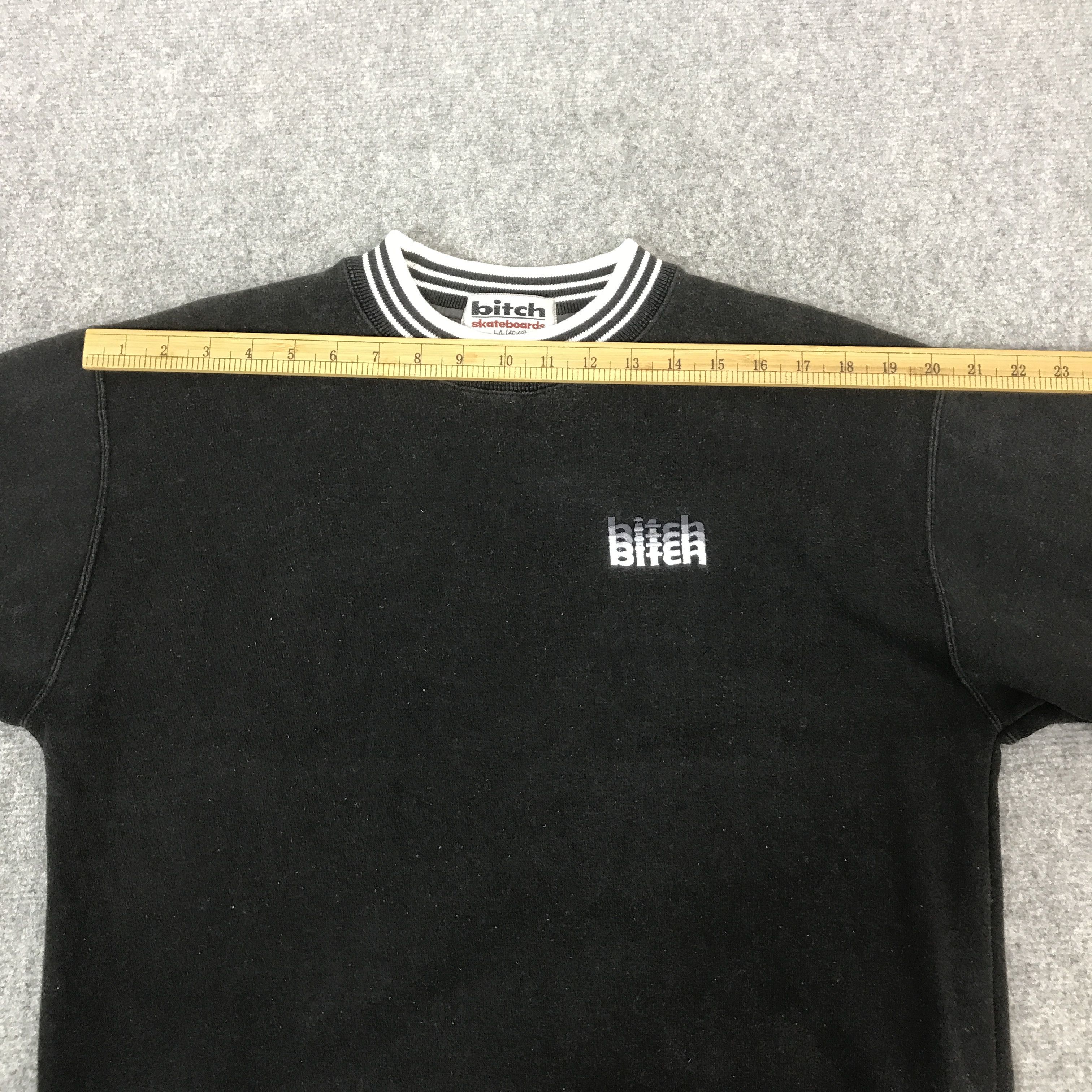Japanese Brand BITCH SKATEBOARDS SWEATSHIRT K62B13 Size US M / EU 48-50 / 2 - 6 Thumbnail
