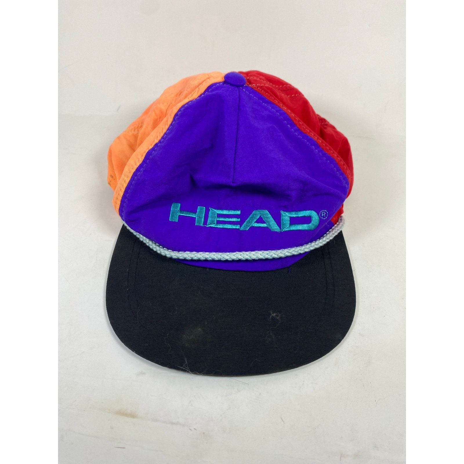 Other HEAD Rope Trucker Hat Retro Block Colored Adjustable Strap Size ONE SIZE - 1 Thumbnail