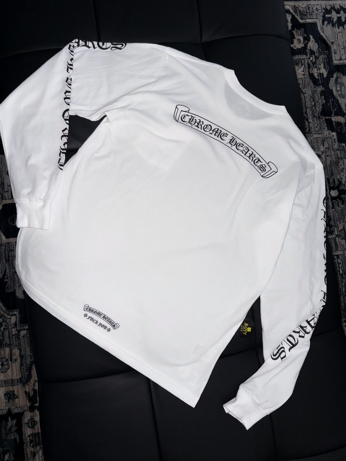 Chrome Hearts Chrome hearts fuck you t shirt Size US XL / EU 56 / 4 - 1 Thumbnail