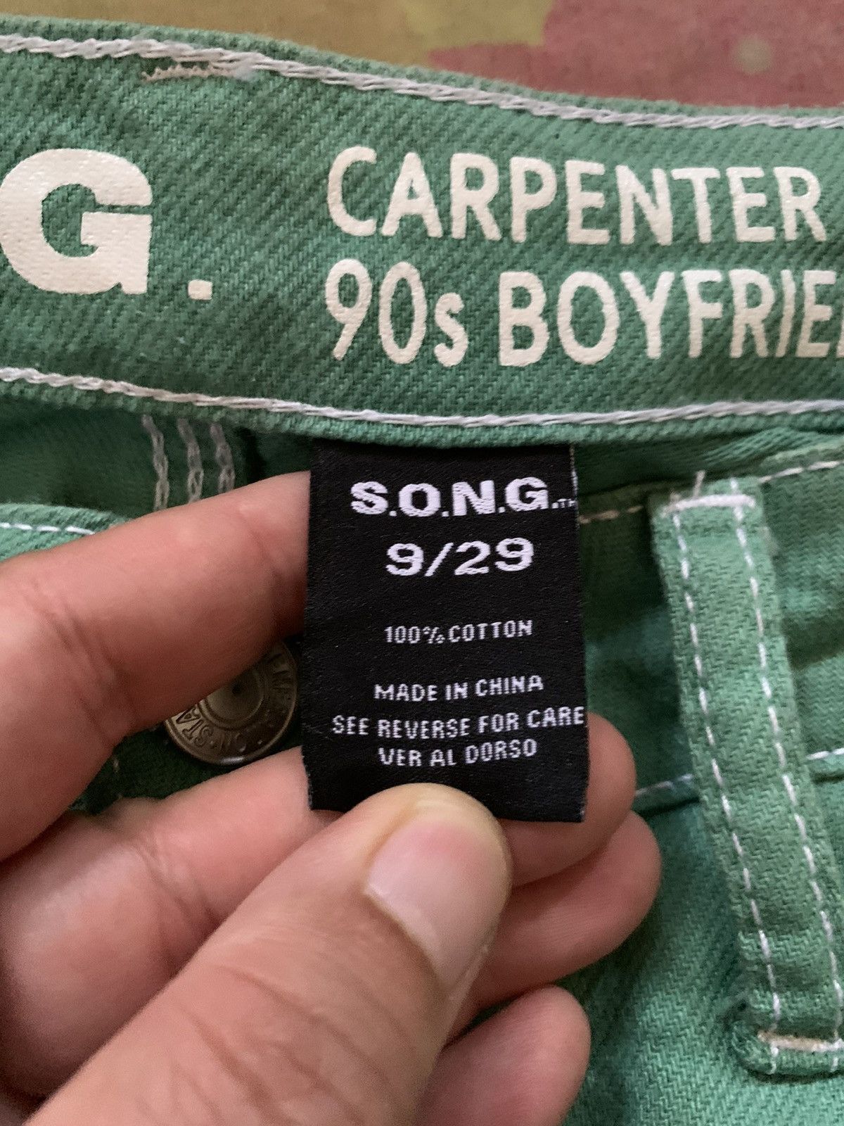 Other S.O.N.G Carpenter Jean Size US 30 / EU 46 - 18 Thumbnail