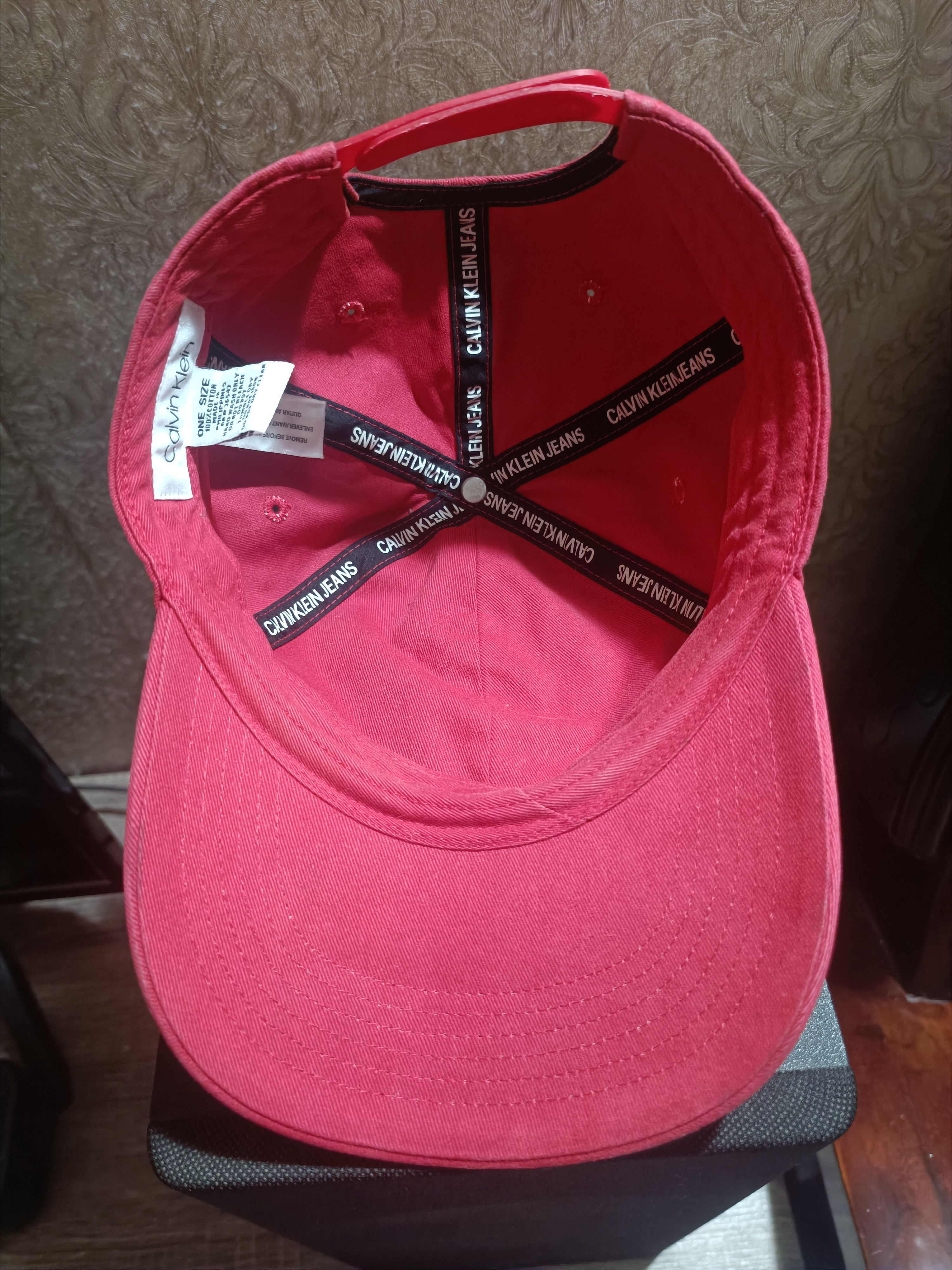 Calvin Klein ♦️Calvin Klein Spell Out Logo Cap Size ONE SIZE - 4 Thumbnail