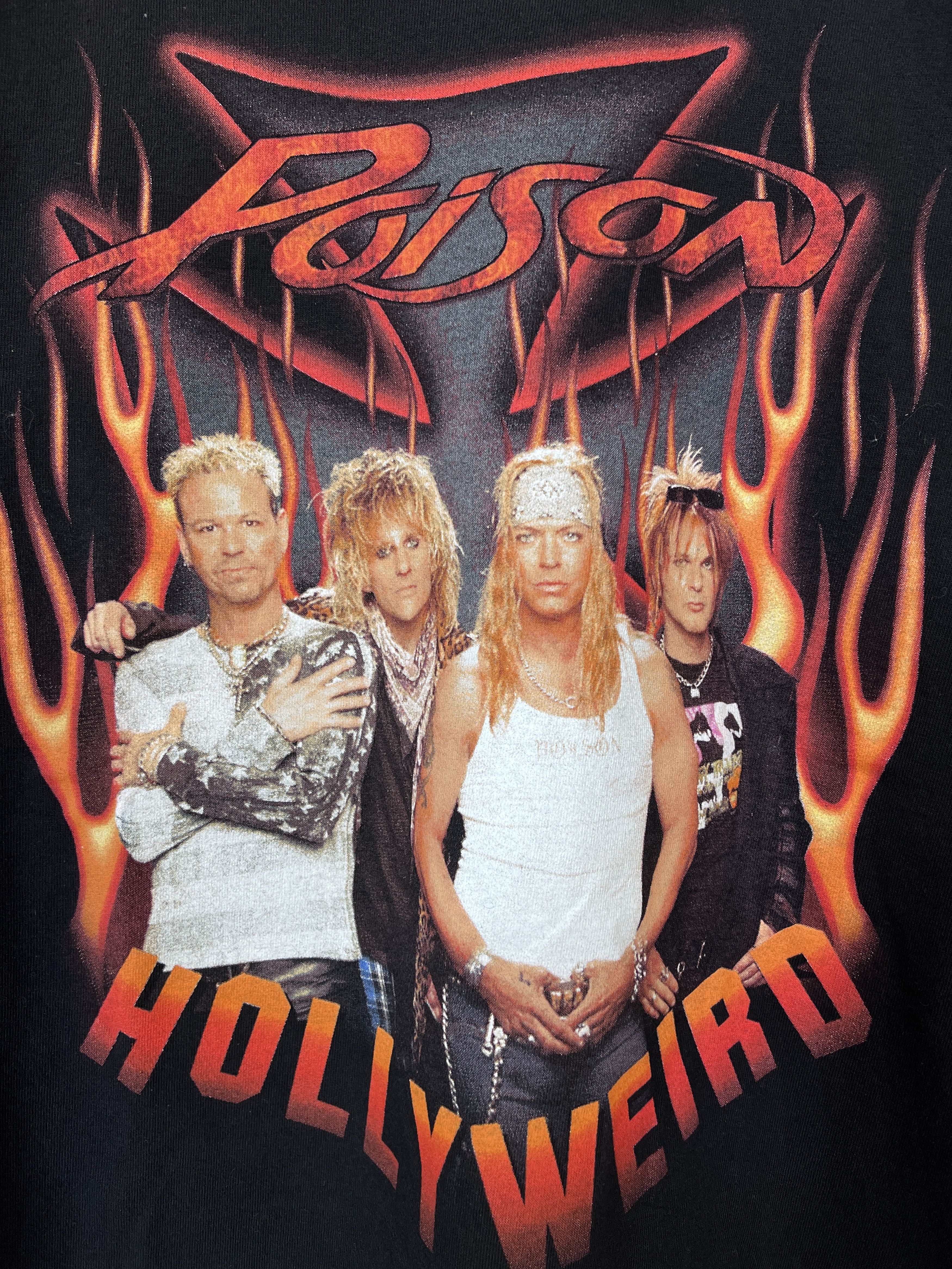 Band Tees Vintage 2002 Poison rock band tour T-shirt Size US L / EU 52-54 / 3 - 7 Thumbnail