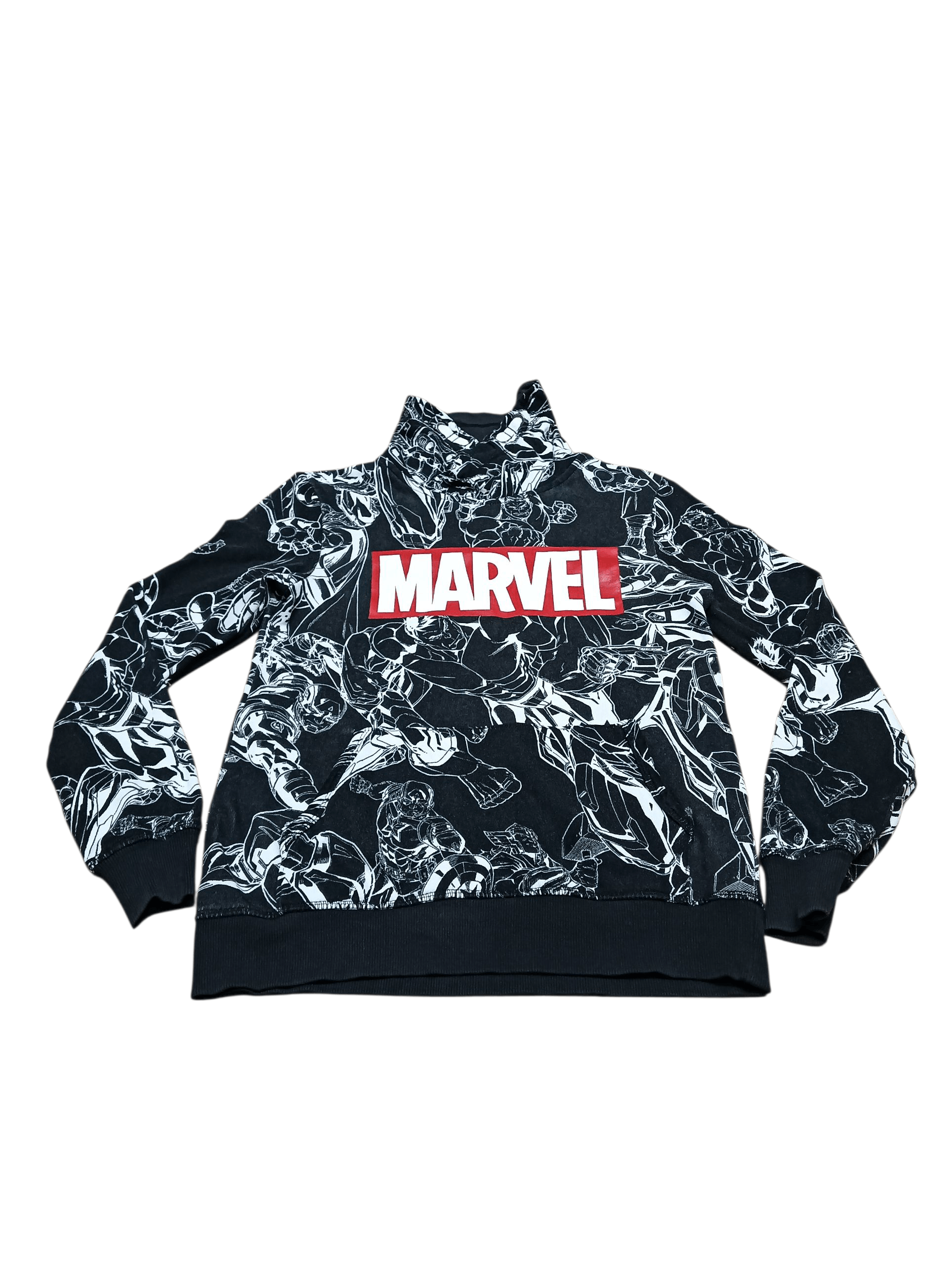 H&M H&M x Marvel Full Print Sweatshirt Size S / US 4 / IT 40 - 3 Thumbnail