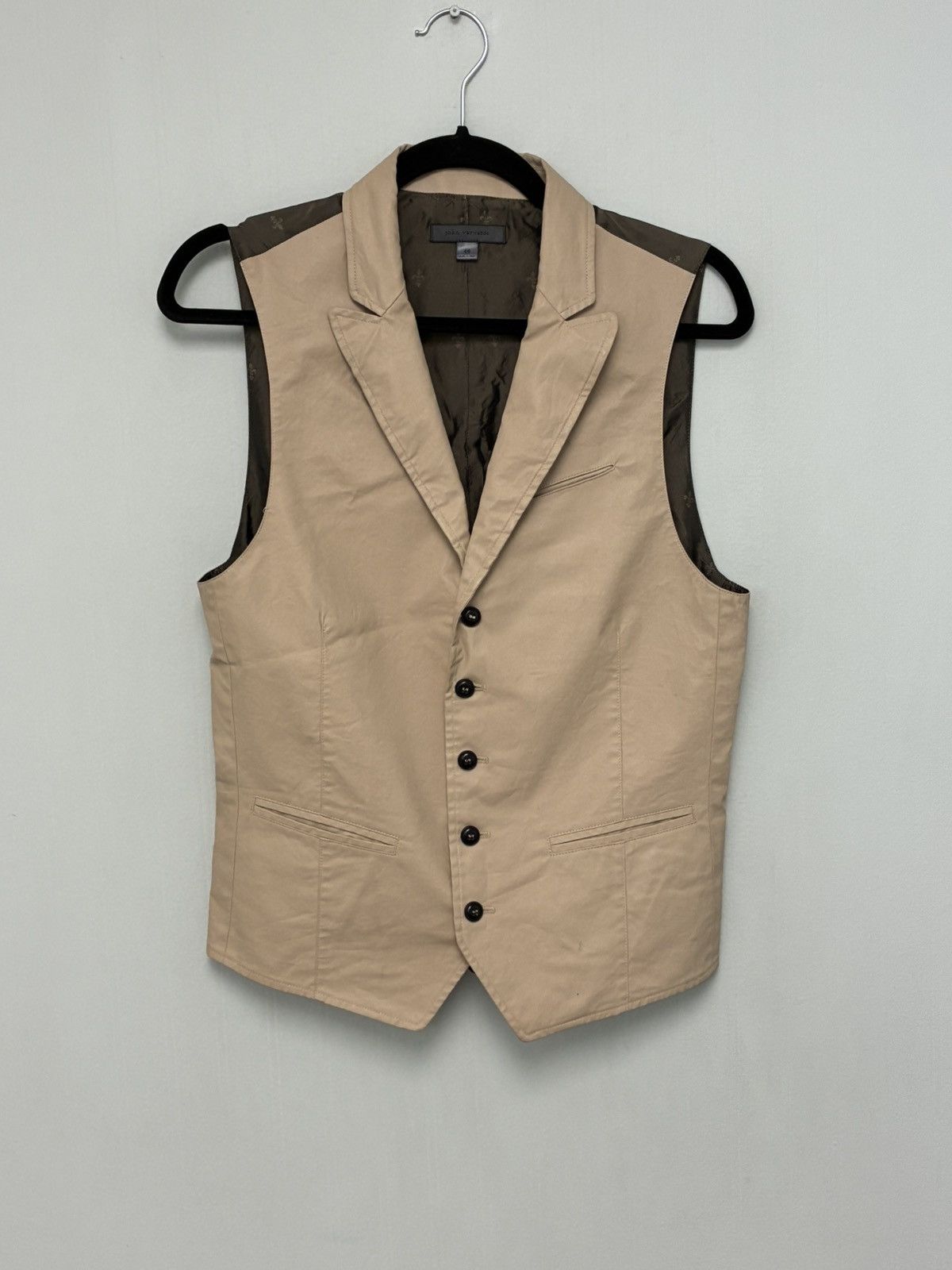 John Varvatos Woodward Vest Jacket EU46 US36 Size US S / EU 44-46 / 1 - 8 Thumbnail