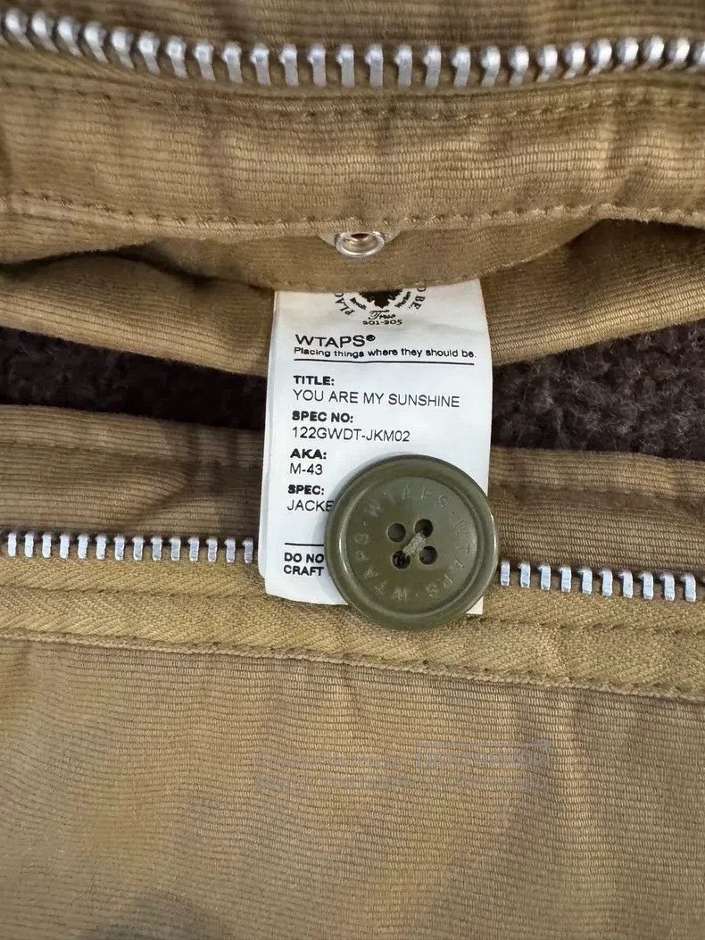 Wtaps Wtaps Military green thick coat Size US M / EU 48-50 / 2 - 8 Thumbnail