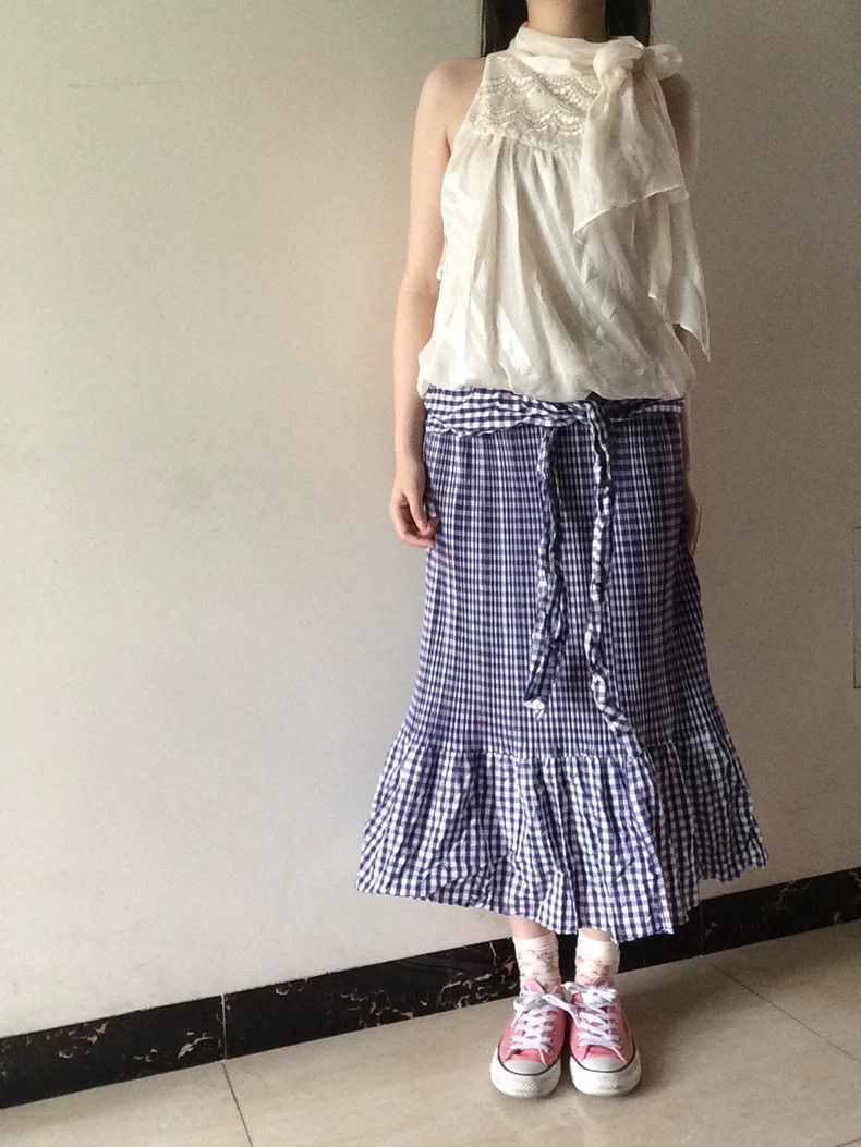 Issey Miyake issey miyake size:3 plaid skirt Size 42" / US 20 - 2 Thumbnail