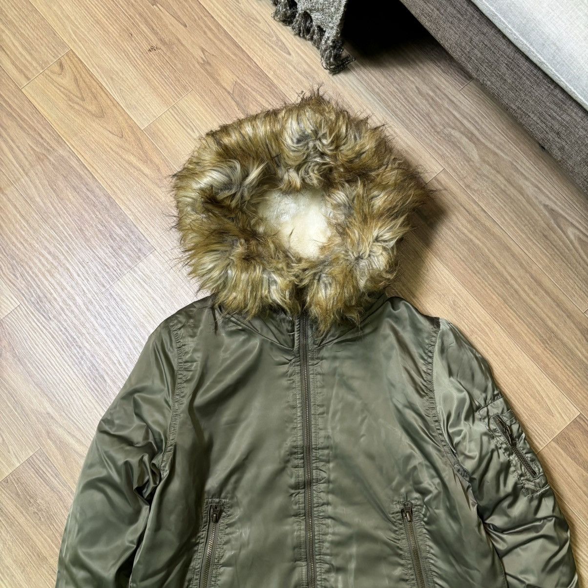 14th Addiction × If Six Was Nine × Le Grande Bleu (L.G.B.) G.O.A | EARTH Fur faux jacket IfSixWasNine LGB Style Size US M / EU 48-50 / 2 - 5 Thumbnail