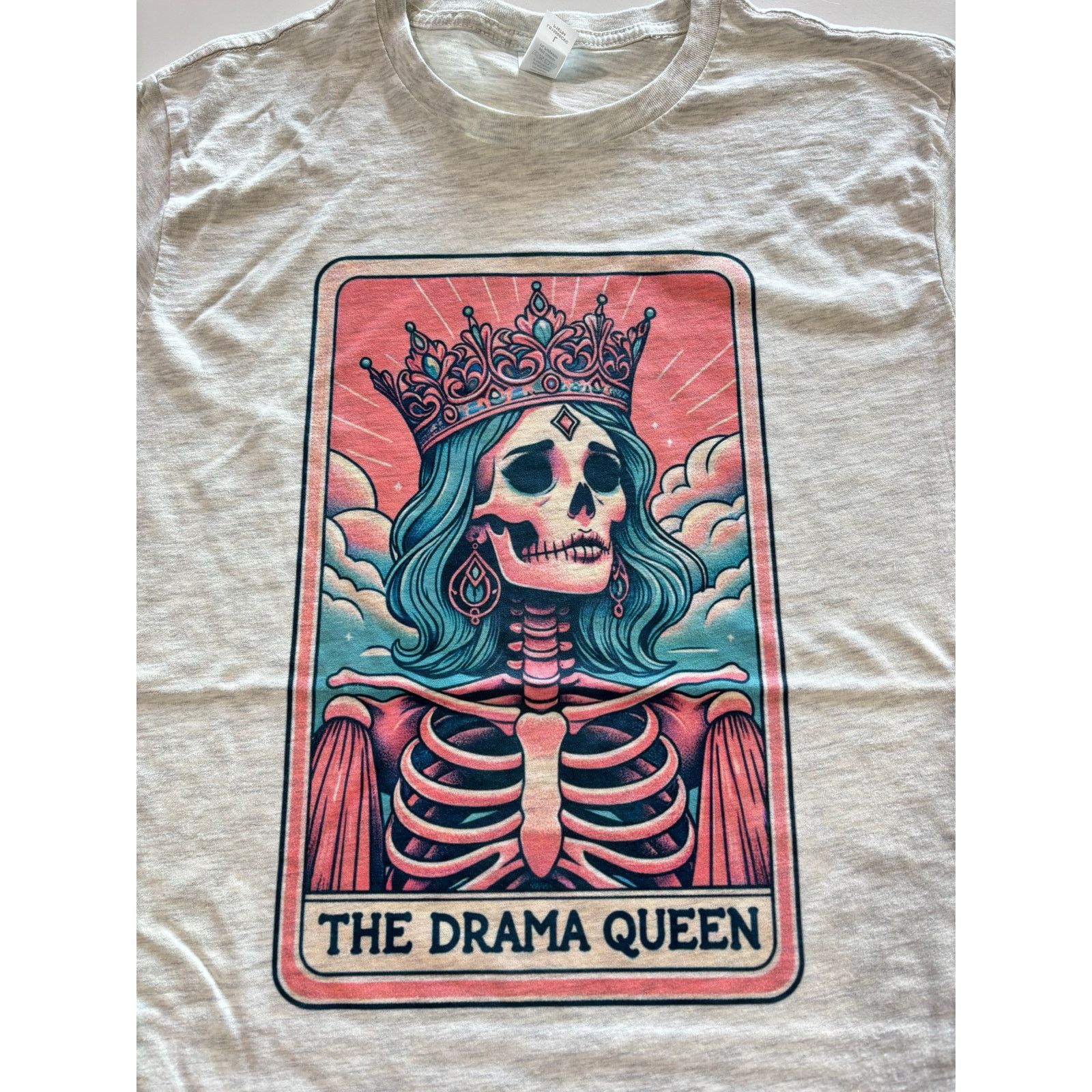 Other The Drama Queen Tarot Card T-Shirt Size L / US 10 / IT 46 - 1 Thumbnail