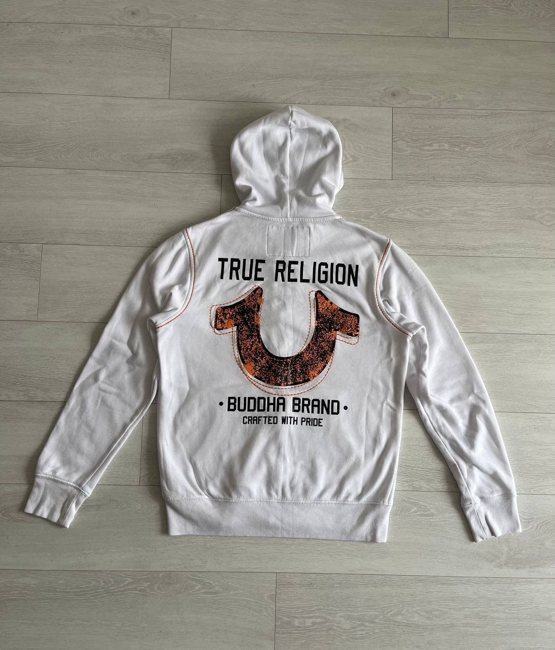 True Religion True Religion Zip Up Hoodie White Size US M / EU 48-50 / 2 - 1 Thumbnail