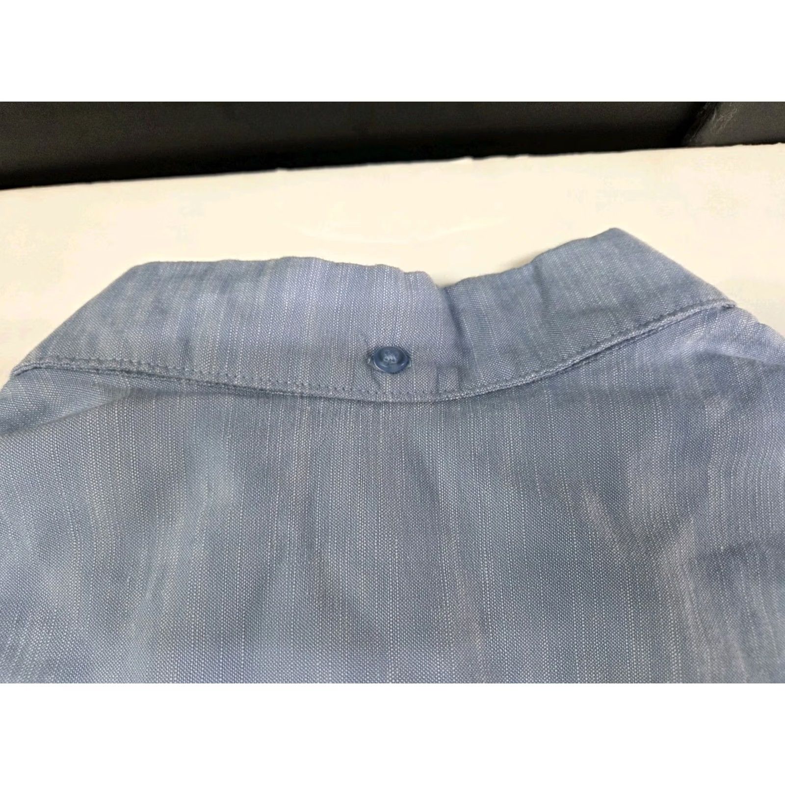 Hurley Hurley Mens Short Sleeve Button-Up Shirt Blue Classic Fit 2XL Regular Cotton Button-Down Size US XXL / EU 58 / 5 - 6 Thumbnail