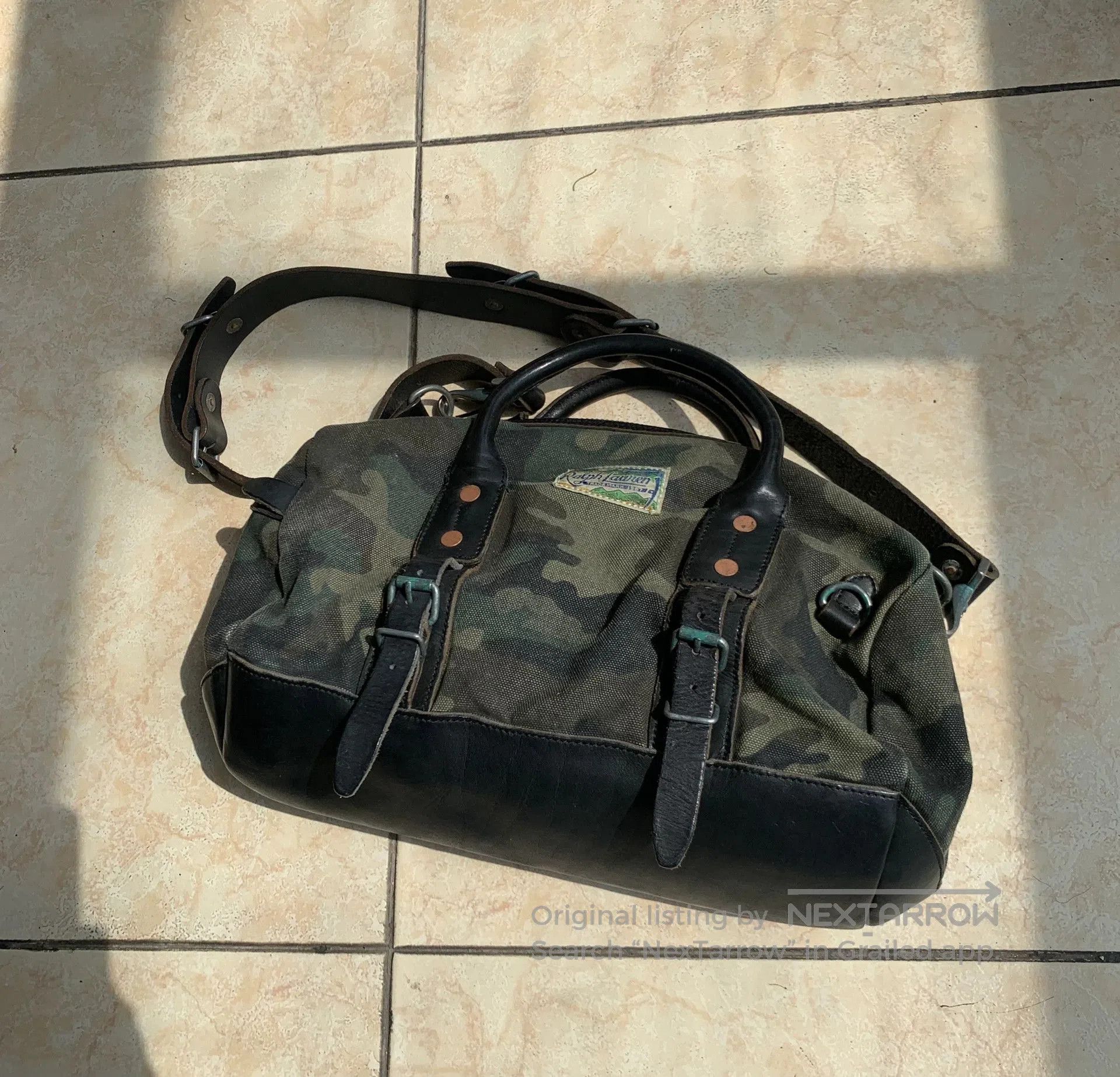 RRL Ralph Lauren Ralph Lauren Camouflage Shoulder Bag. Size ONE SIZE - 2 Thumbnail