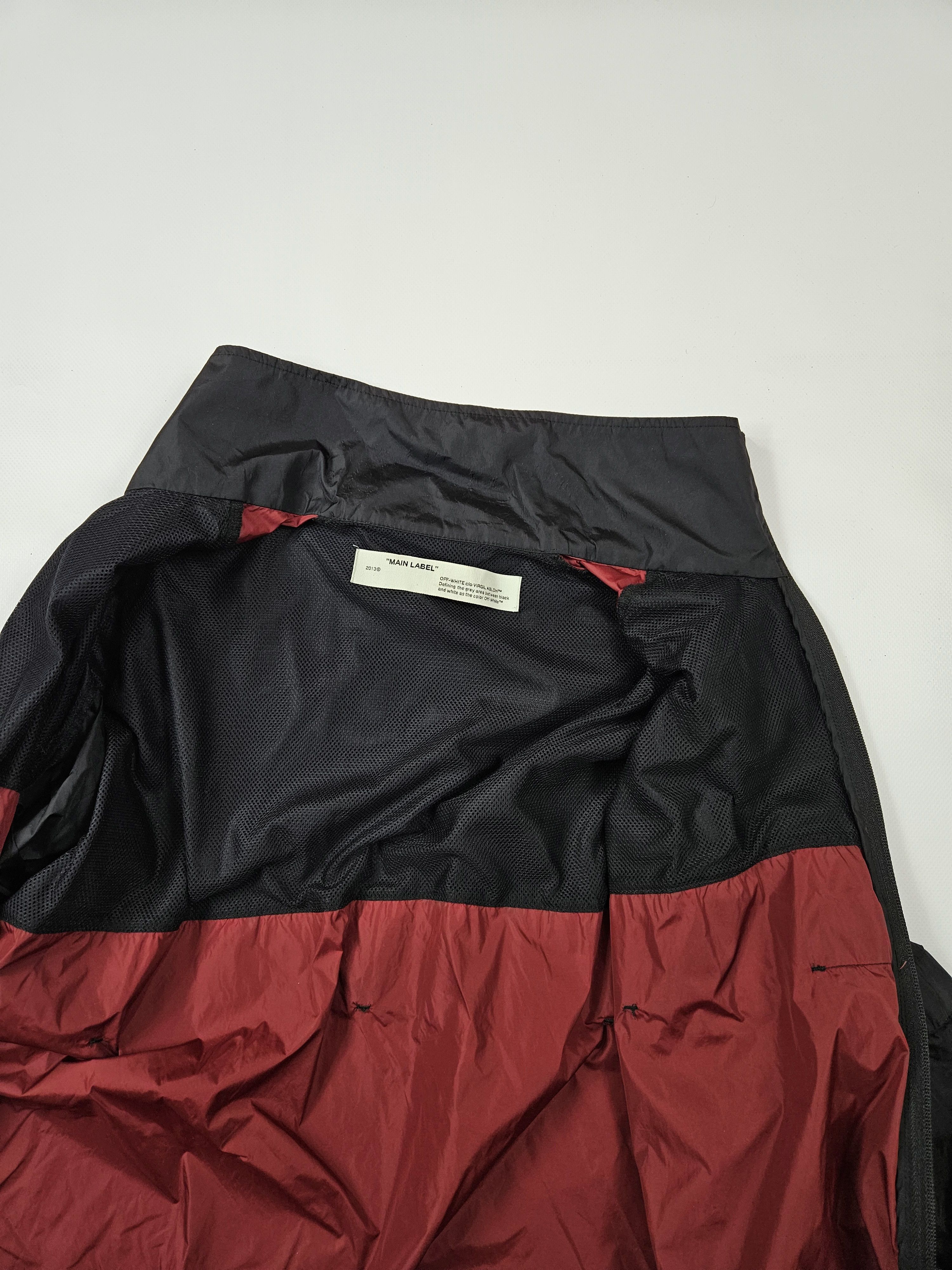 Off-White Off-white SS2020 removable sleeve river trail track top Size US XS / EU 42 / 0 - 13 Thumbnail