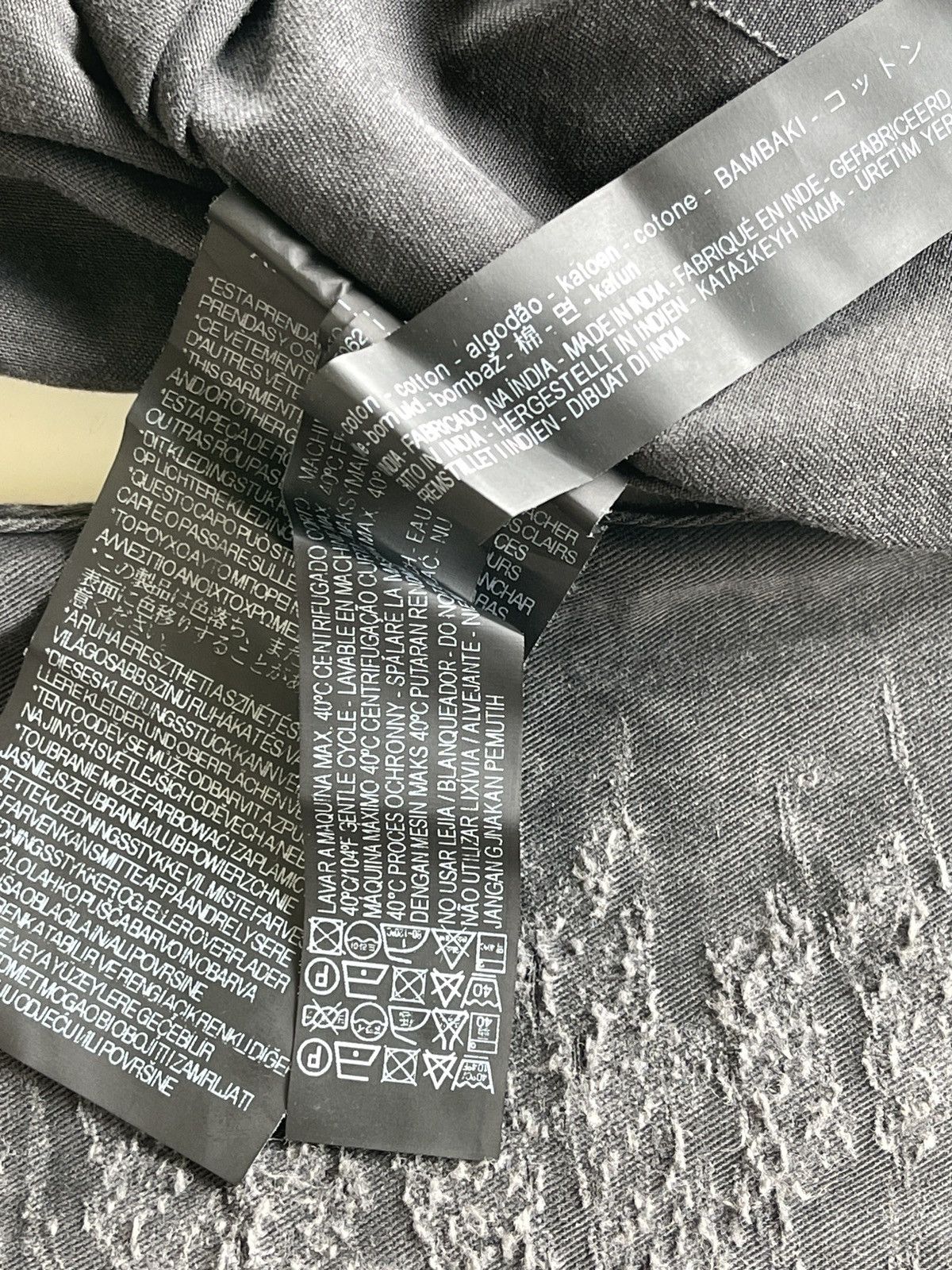 Zara Herren Zara Distressed Faded Shirt Size US S / EU 44-46 / 1 - 20 Thumbnail