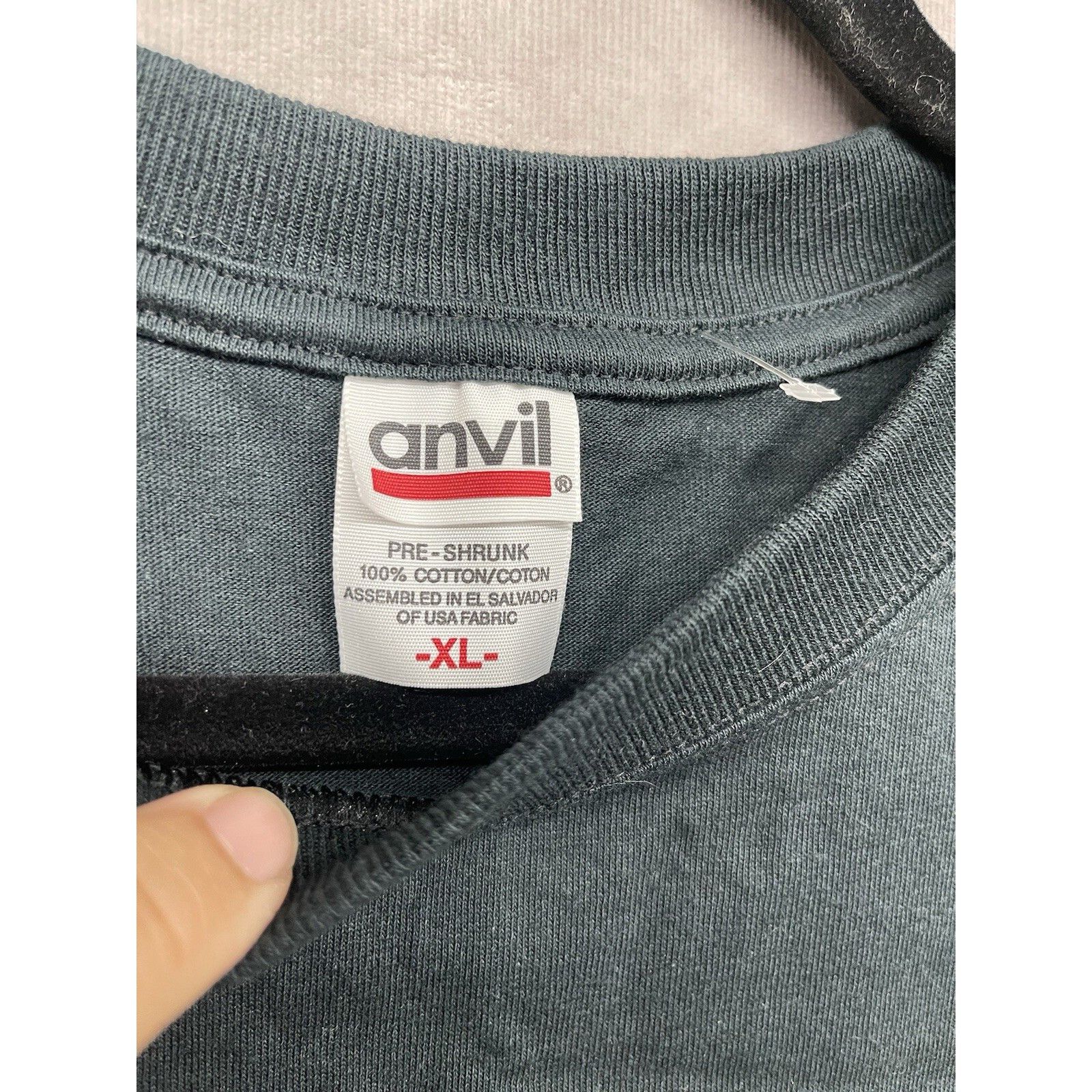Anvil Vintage Simon & Garfunkel Shirt Men XL Black Graphic 2003 Co Size US XL / EU 56 / 4 - 3 Thumbnail