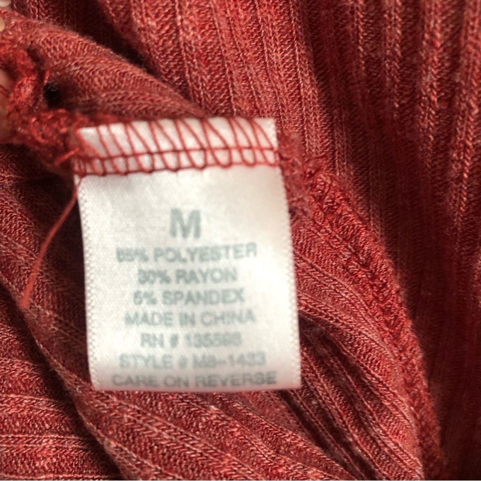 Other Cure Knit Ribbed Long Sleeve Open Button Cardigan Sweater Size M / US 6-8 / IT 42-44 - 6 Thumbnail