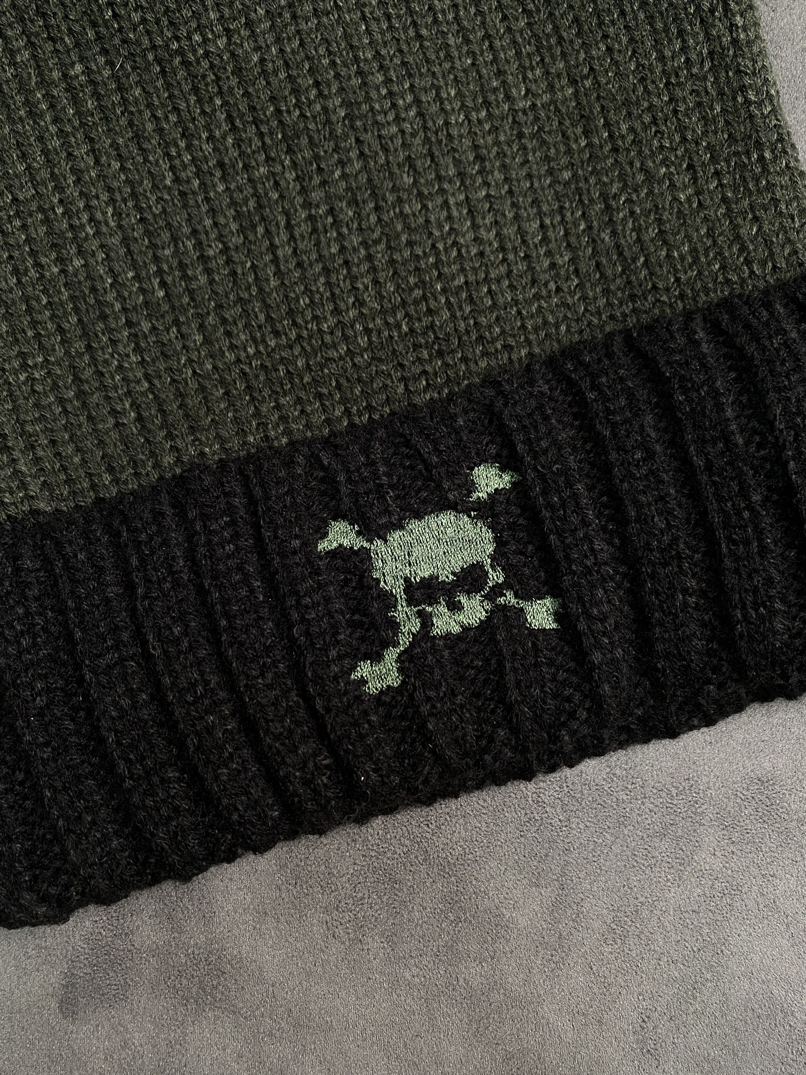 Oakley Deadstock Oakley Embroidered Floppy Black Beanie OS Size ONE SIZE - 2 Thumbnail