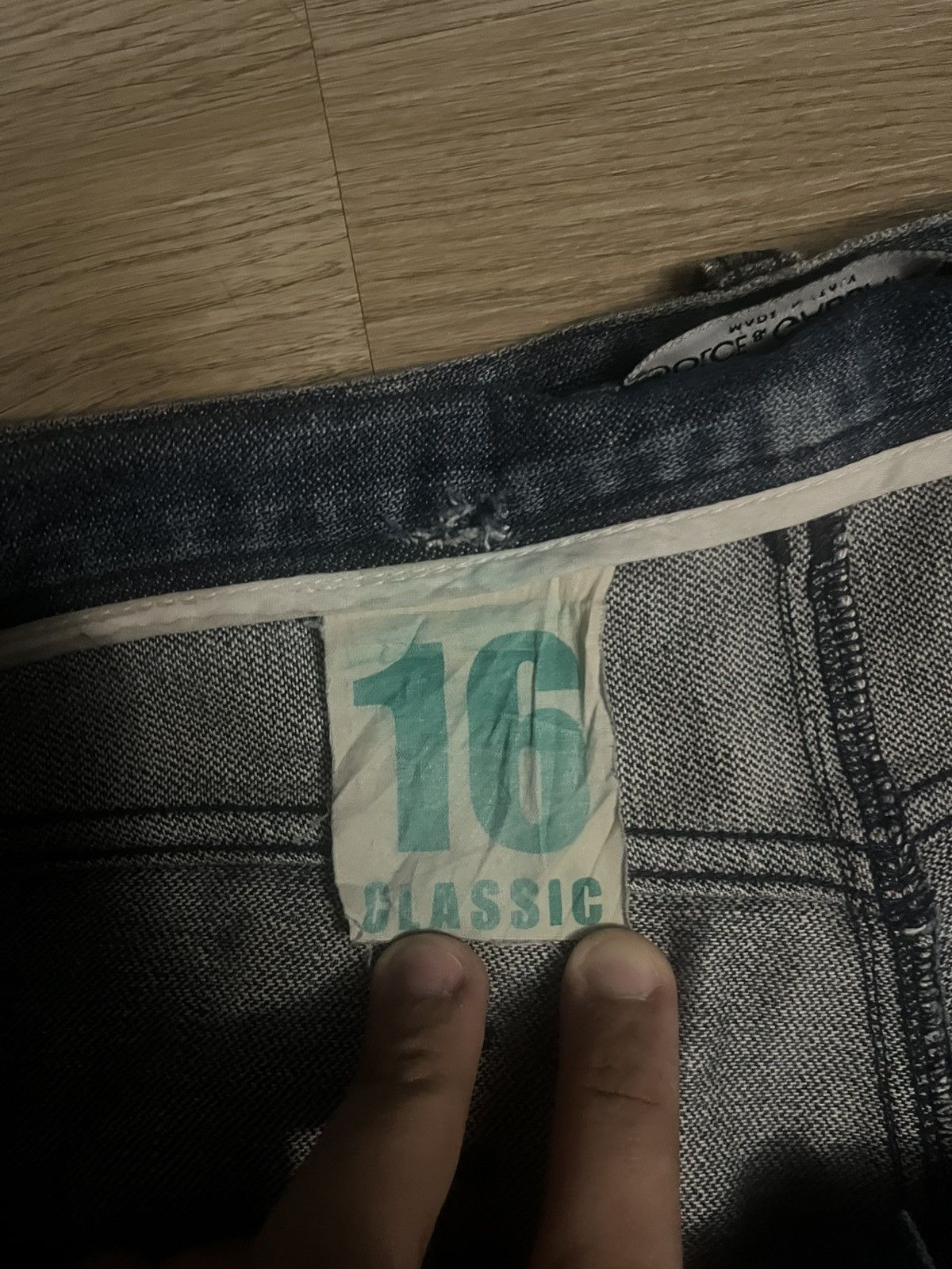 Dolce & Gabbana × Vintage Authentic‼️ Vintage Dolce & Gabbana jeans 16 classic Size US 38 / EU 54 - 6 Thumbnail