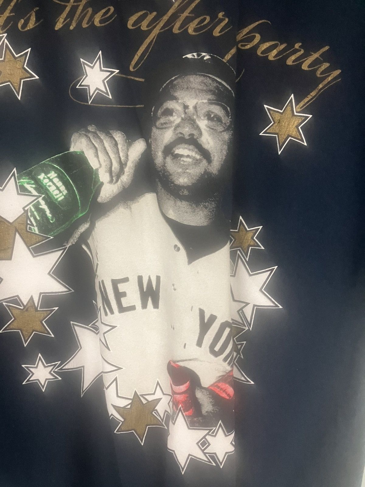 MLB × New York Yankees × Vintage Yankees Reggie Jackson World Series party shirt size xl Size US XL / EU 56 / 4 - 2 Thumbnail