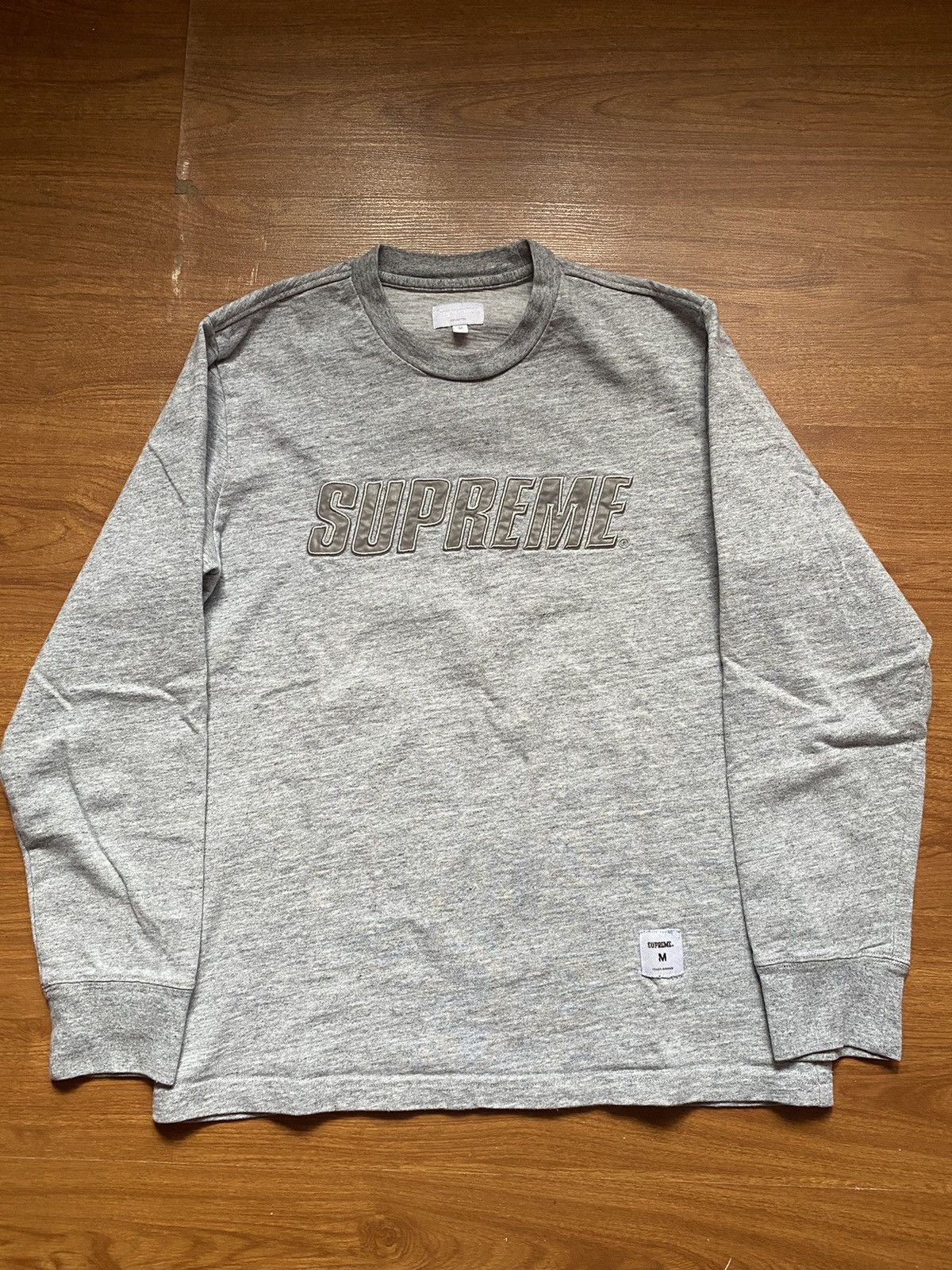 Supreme Reflective hotsell logo long sleeve