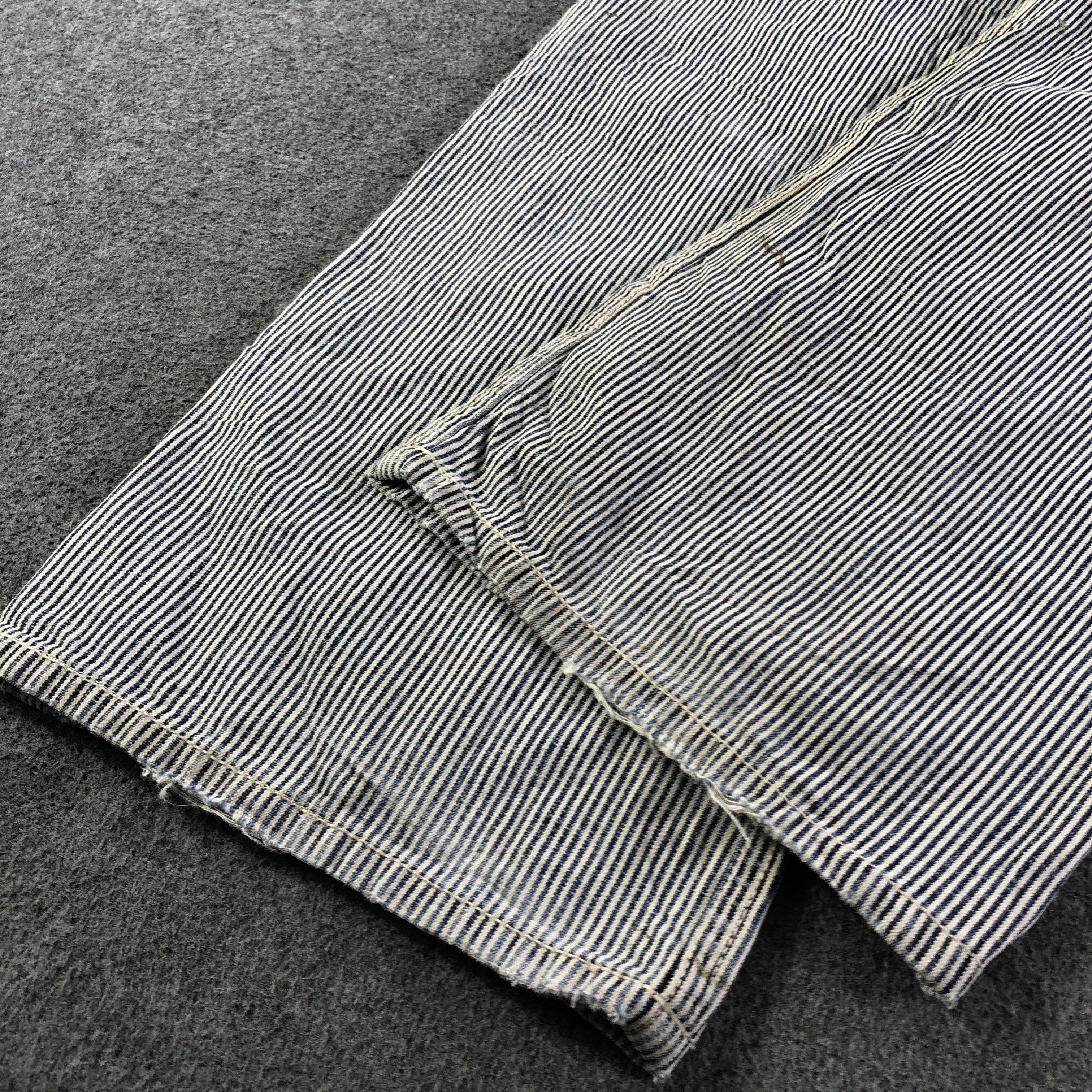 Japanese Brand Vintage Gdc Hickory Painter Jeans-J3827 Size US 34 / EU 50 - 5 Thumbnail