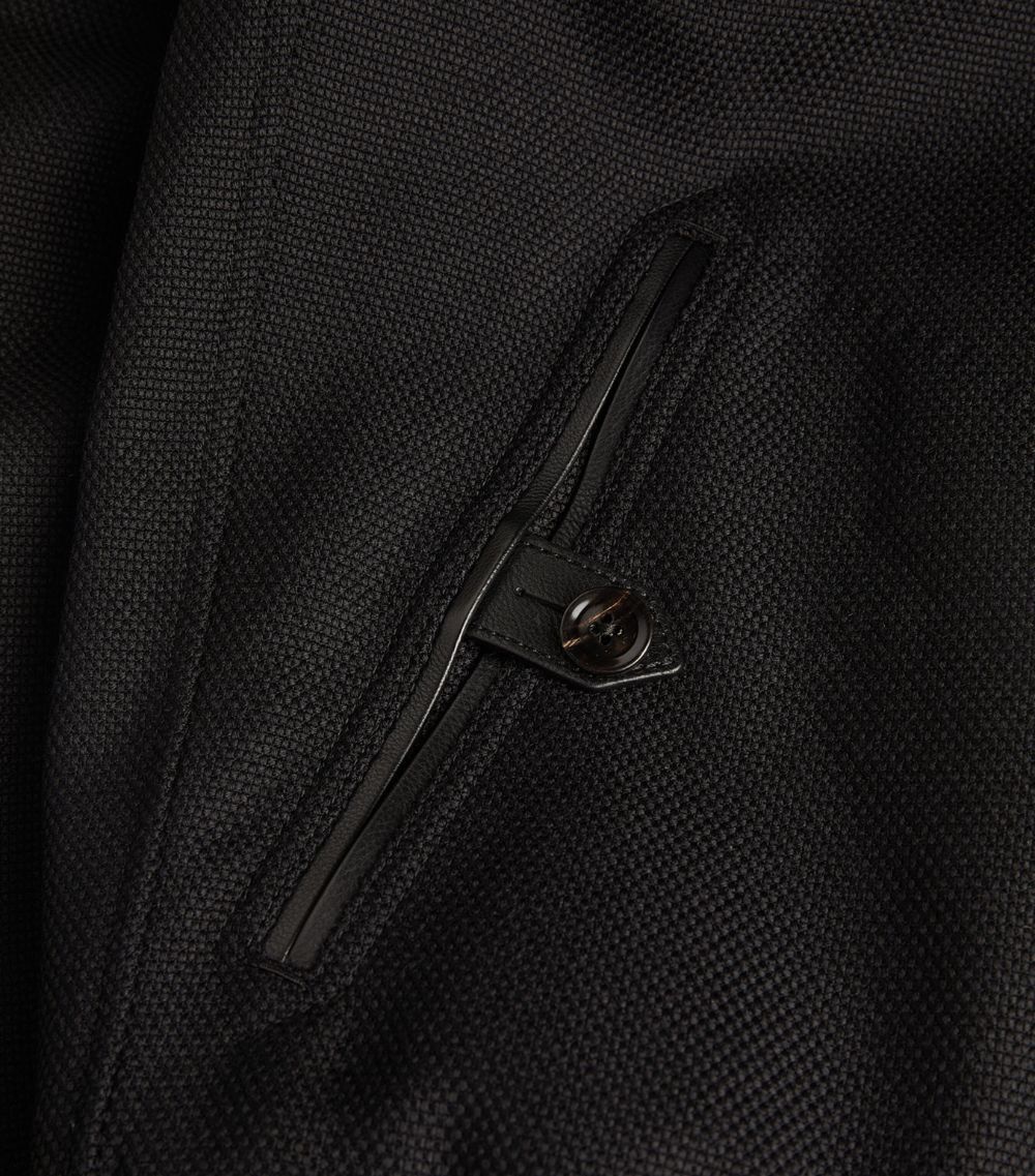 Tom Ford o1loc1c0525 OBS009 Bomber Jacket in Black Size US M / EU 48-50 / 2 - 3 Thumbnail