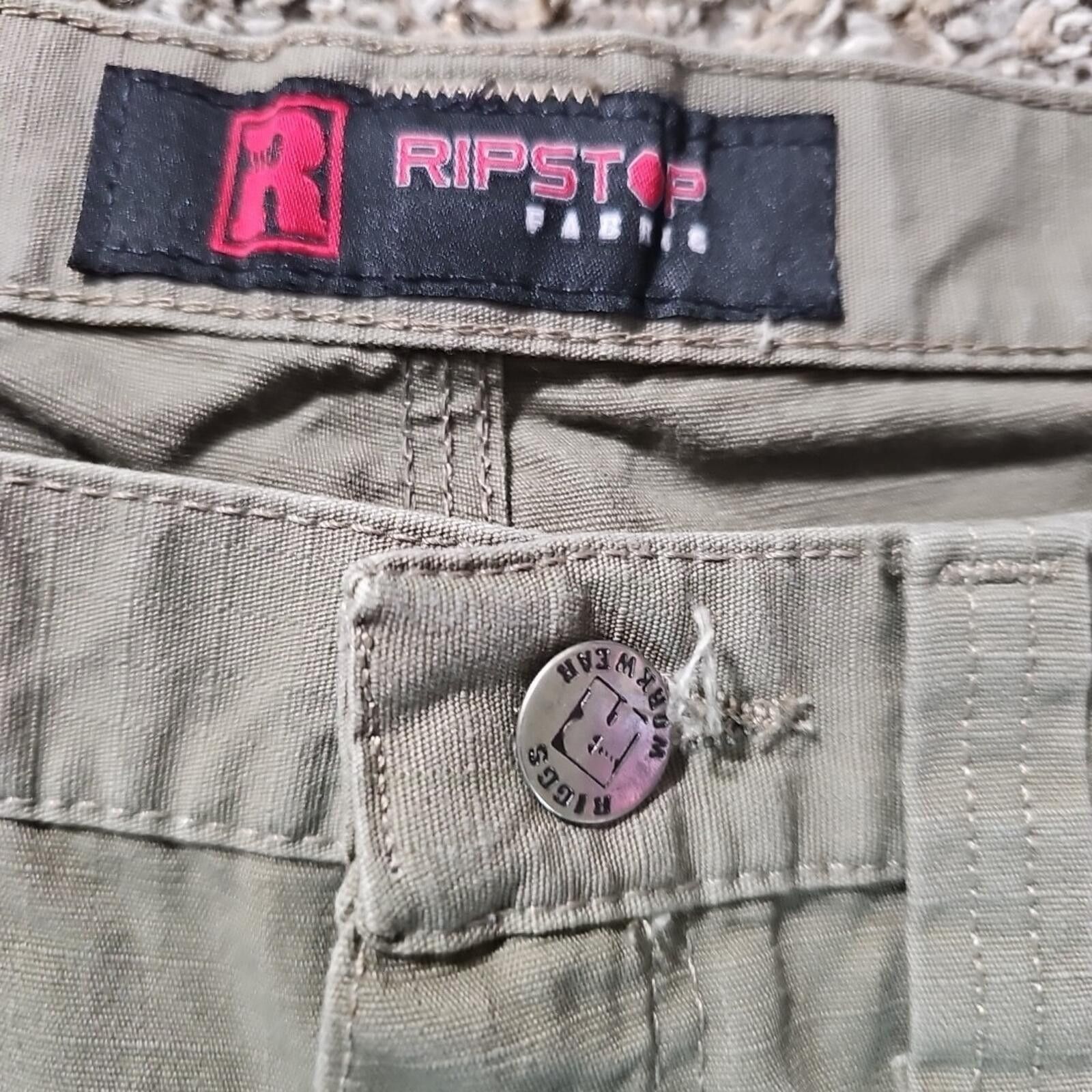 Wrangler Riggs Ripstop Workwear Pants By Wrangler 46x32 Size US 44 / EU 60 - 3 Thumbnail