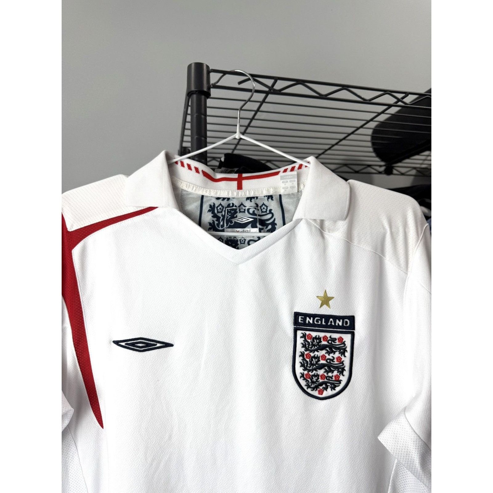 Umbro Umbro England Soccer Jersey T Shirt Size US M / EU 48-50 / 2 - 2 Thumbnail