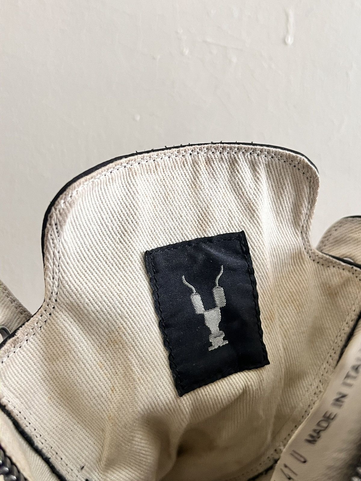 Rick Owens Drkshdw Canvas Ramones 🖤 Street Classic Size US 8 / EU 41 - 10 Thumbnail