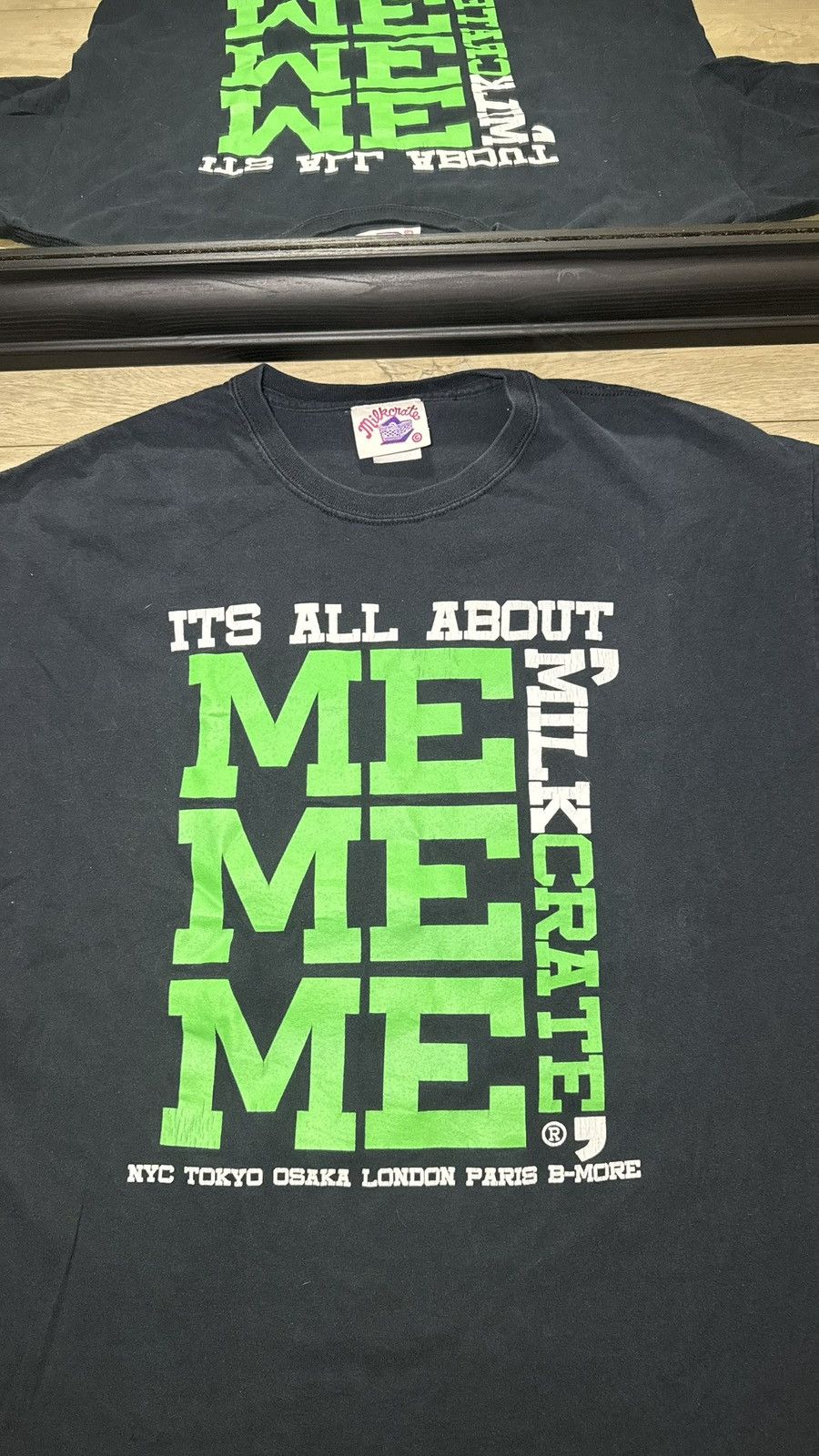Milkcrate Athletics Vintage 2000s MilkCrate “It’s All About Me Me Me” Promo Size US L / EU 52-54 / 3 - 2 Thumbnail