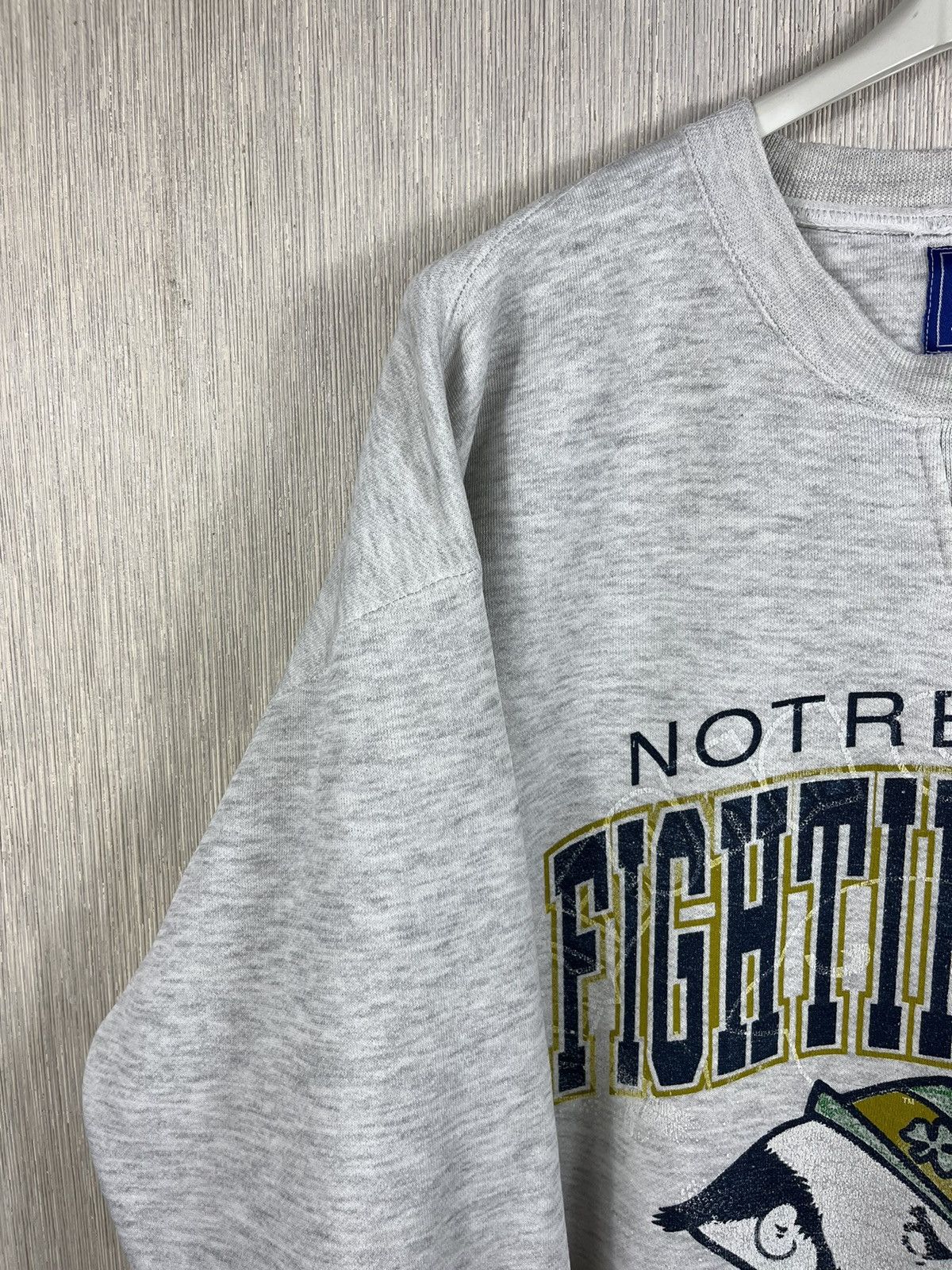 Starter × Vintage Vintage 90s Starter Norte Dame y2k fightin’ irish sweatshirt Size US L / EU 52-54 / 3 - 5 Thumbnail