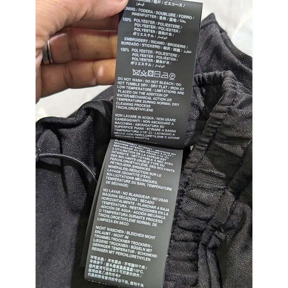 Palm Angels o1rshd1 Tuxedo Leopard Track Pants in Black White Size US 32 / EU 48 - 17 Thumbnail