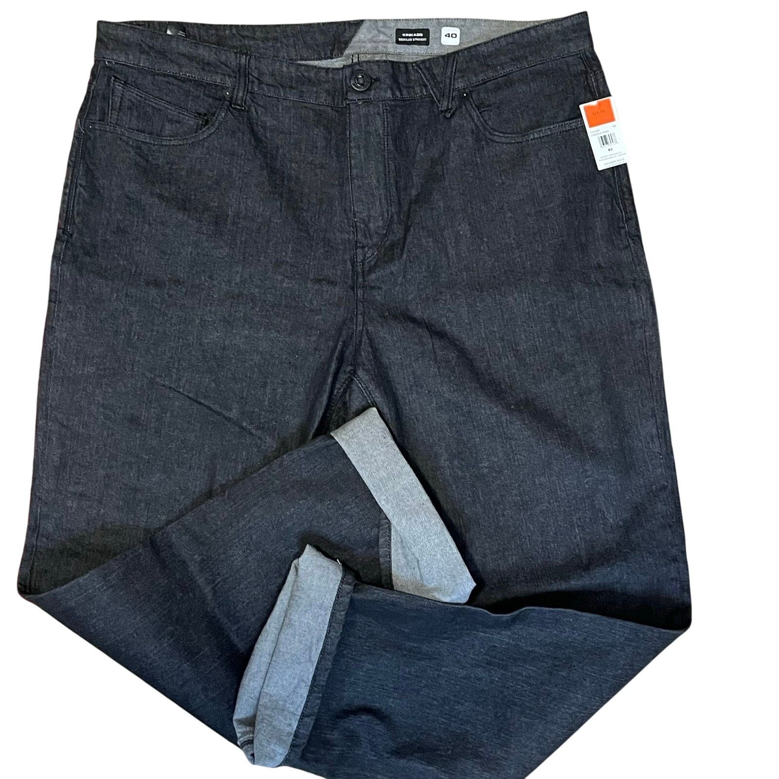 Volcom •NWT• Volcom Denim KINKAGE Dark Blue Jeans • Size 40 Size US 40 / EU 56 - 2 Thumbnail