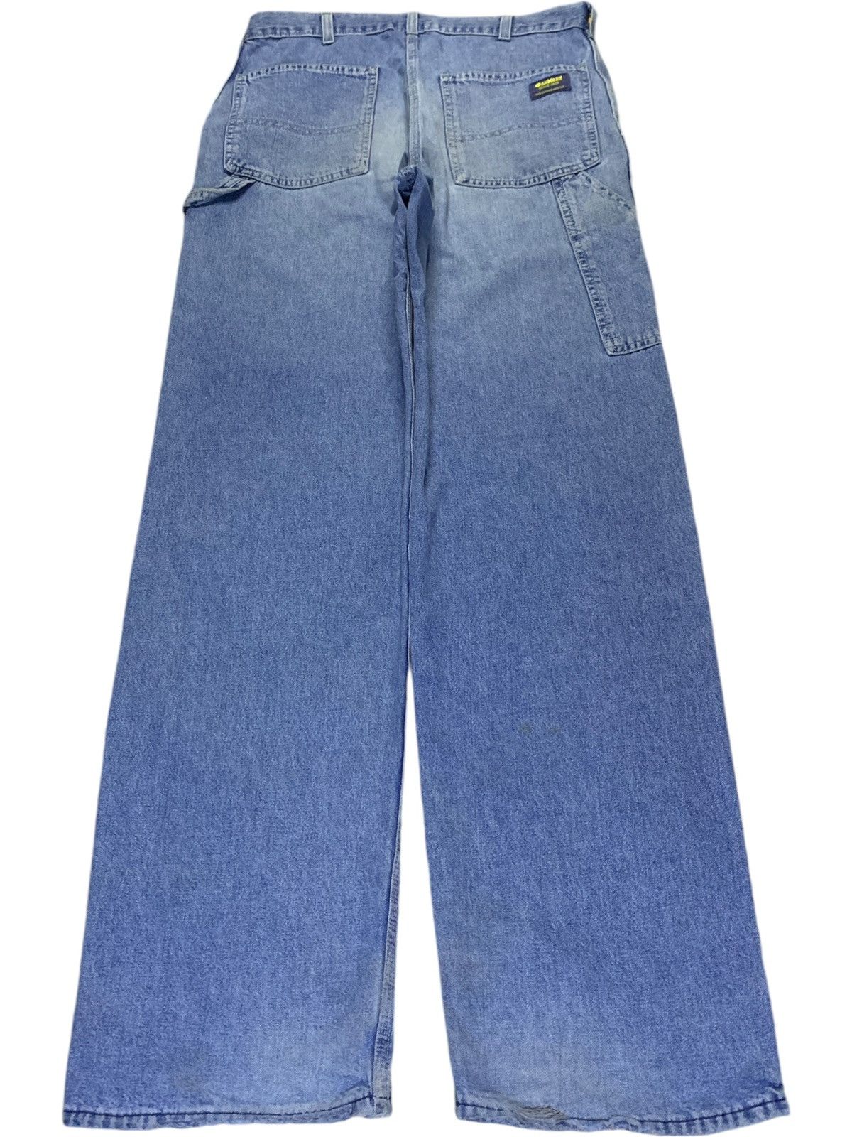 Oshkosh SALES🔥 Oshkosh Blue Wash Distress Baggy Carpenter Jeans Size US 30 / EU 46 - 2 Thumbnail