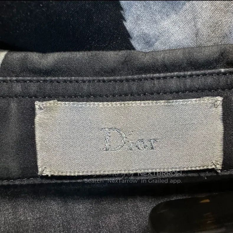 Dior Dior size 39 Black Rose Flower Shirt Size US M / EU 48-50 / 2 - 5 Thumbnail