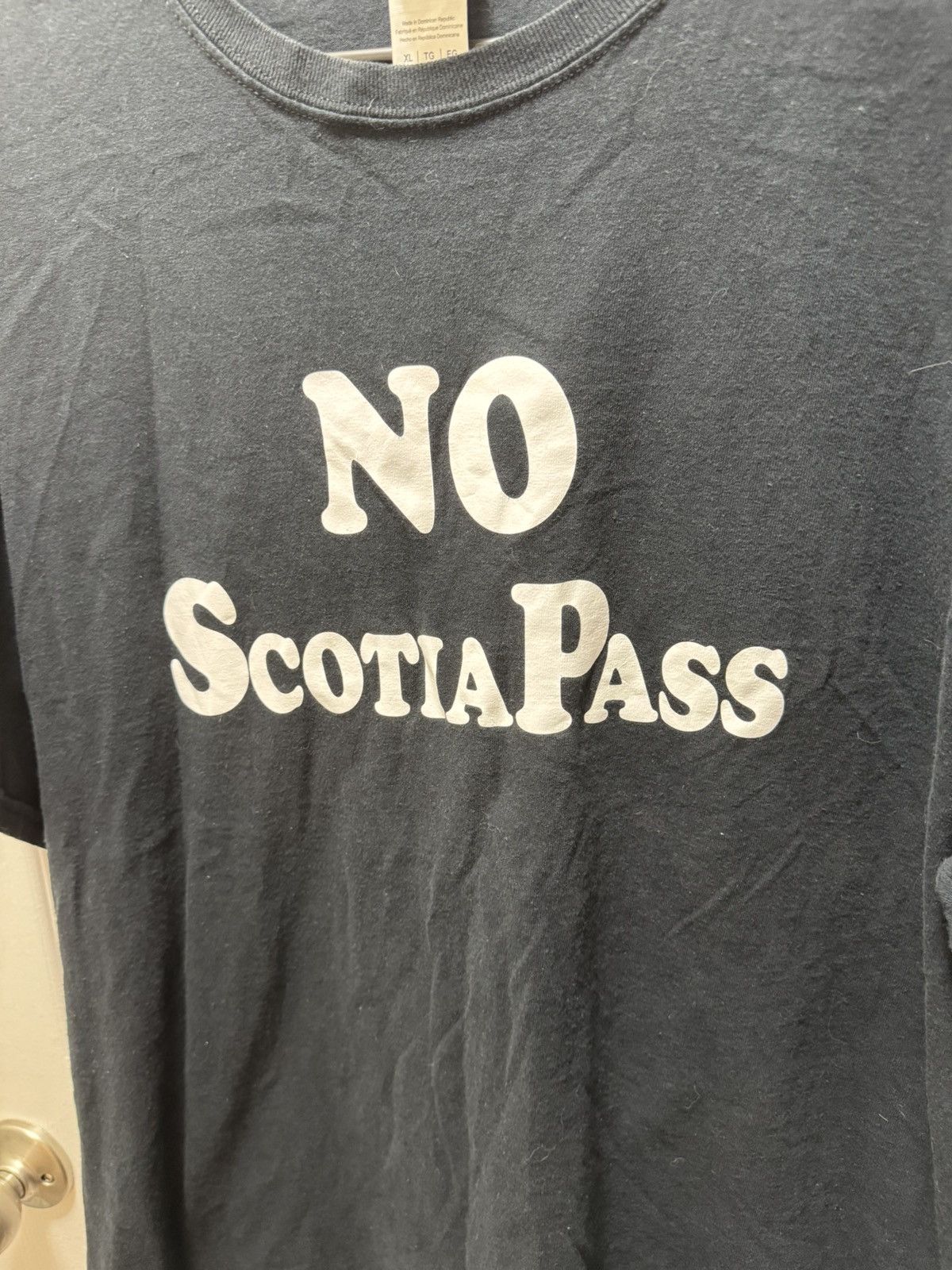 Gildan Gildan Custom No ScotiaPass No Humor Text Avant Garde Shirt Size US XL / EU 56 / 4 - 4 Thumbnail