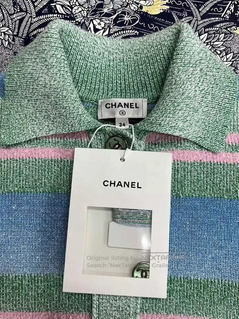 Chanel Chanel 23SS Colorblock Polo Dress. Size US XS / EU 42 / 0 - 4 Thumbnail