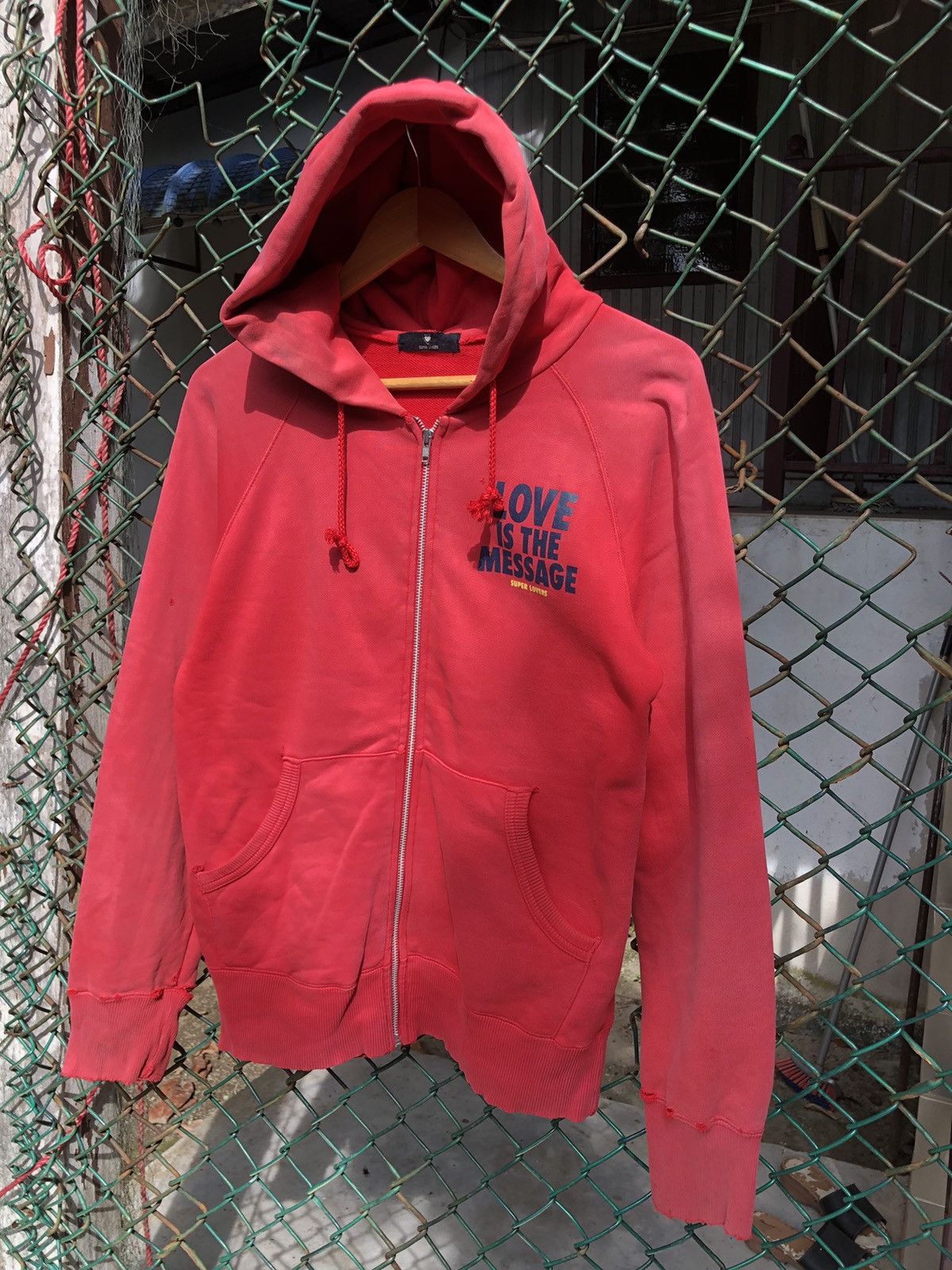 Hysteric Glamour 🔥Vintage🔥90s Distressed Super Lover World Tour Hoodies Size US M / EU 48-50 / 2 - 18 Thumbnail