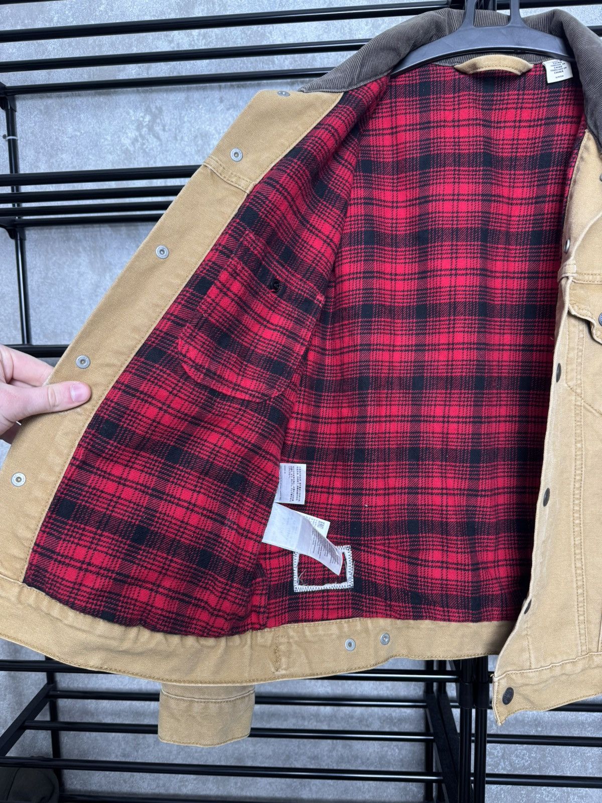 Levi's LEVI'S JUSTIN TIMBERLAKE CANVAS TRUCKER JACKET Size US S / EU 44-46 / 1 - 7 Thumbnail