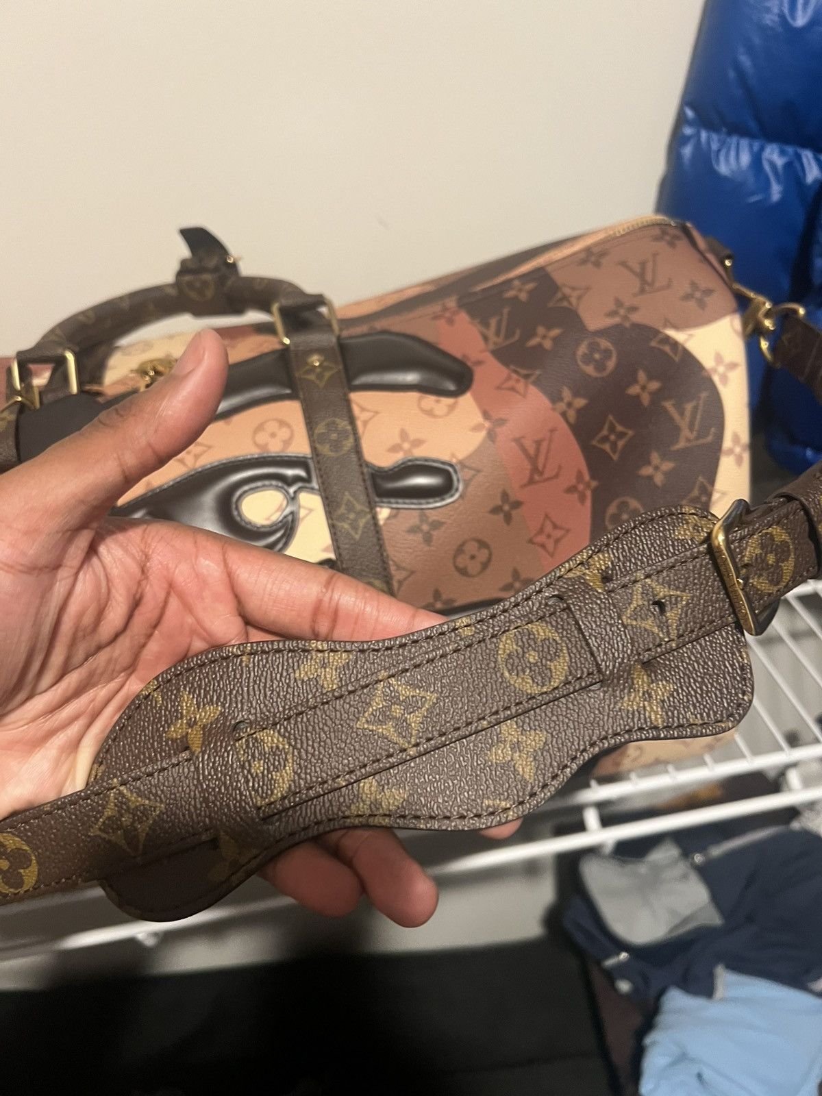Louis Vuitton LOUIS VUITTON x KidSuper Portrait Keepall 55 Size ONE SIZE - 6 Thumbnail