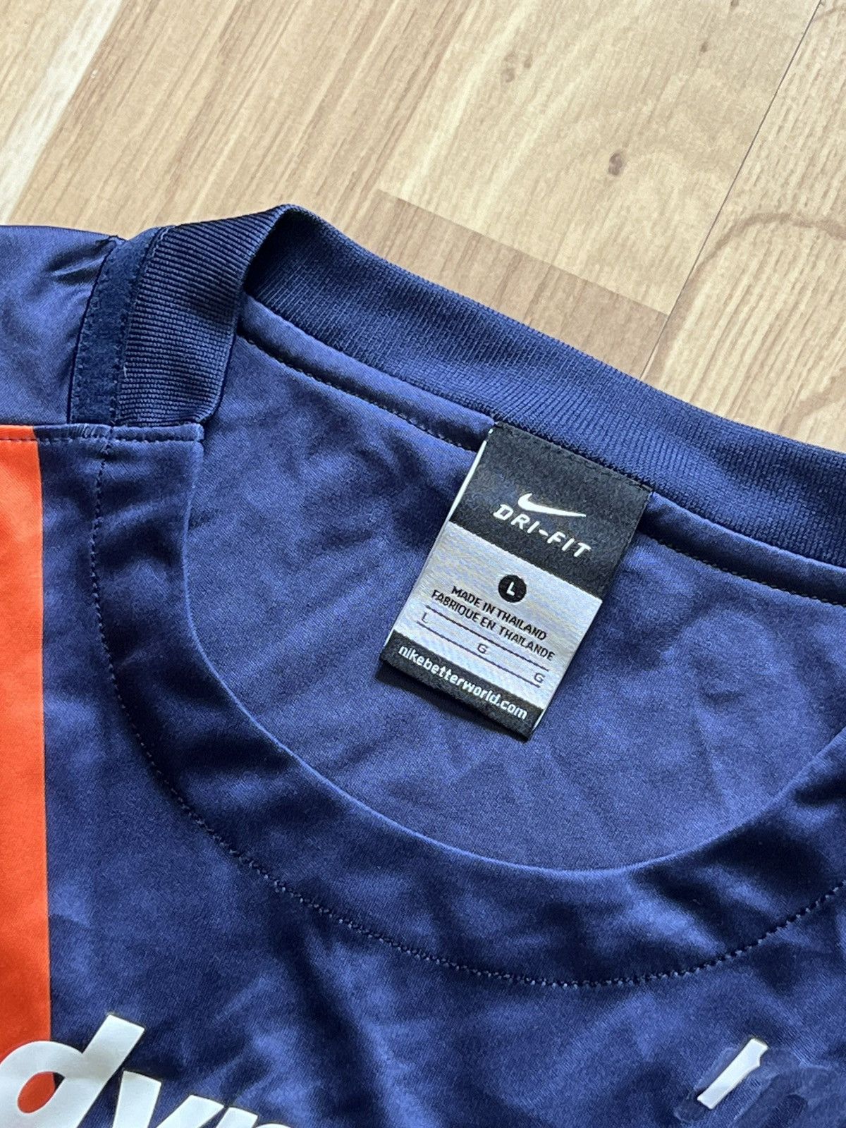 Nike Nike vintage montpellier 2016 football jersey rare y2k styl Size US L / EU 52-54 / 3 - 6 Thumbnail