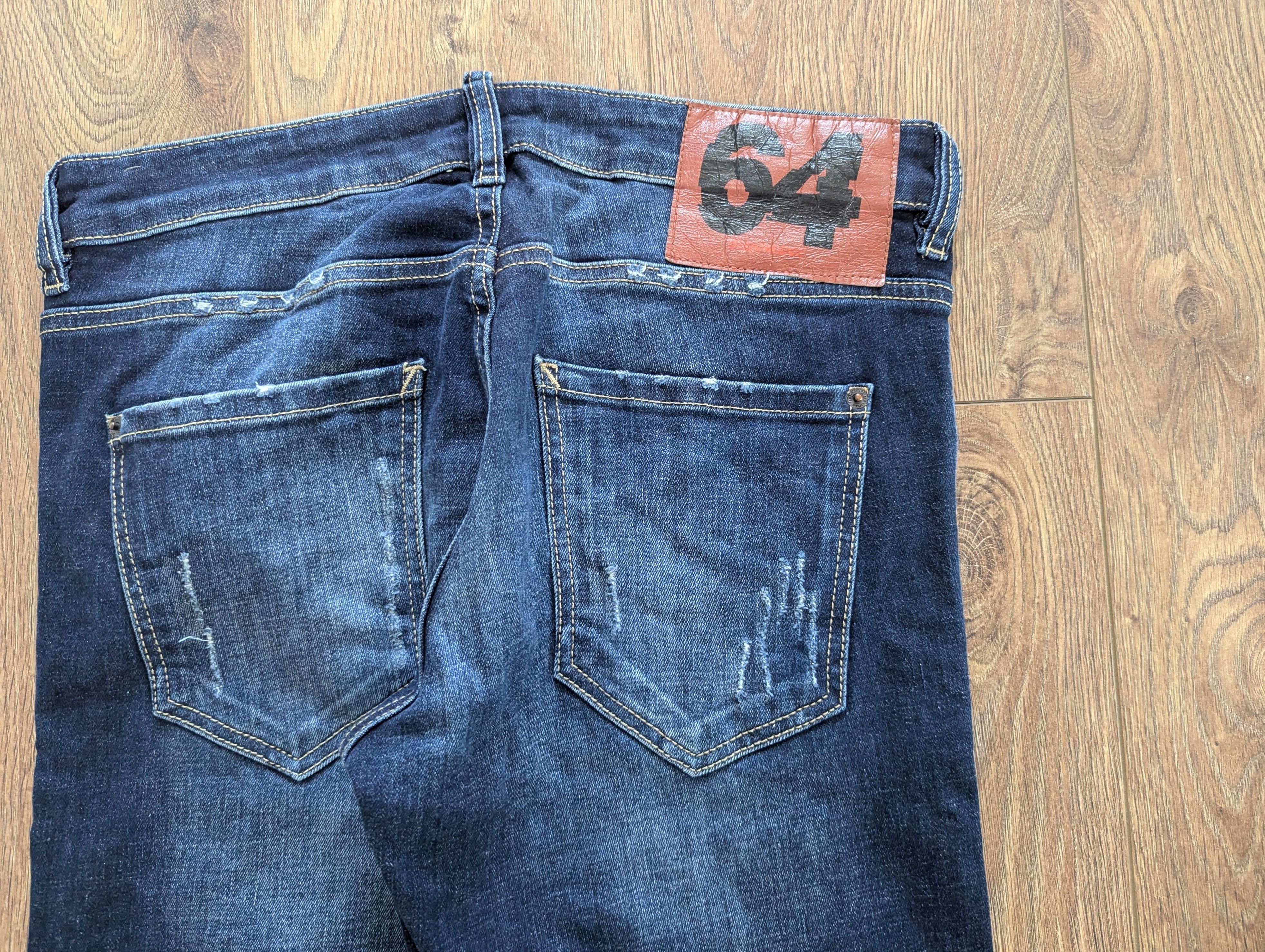 Dsquared2 Dsquared2 Blue Distressed Kenny Twist Men's Made In Italy Size US 28 / EU 44 - 20 Thumbnail