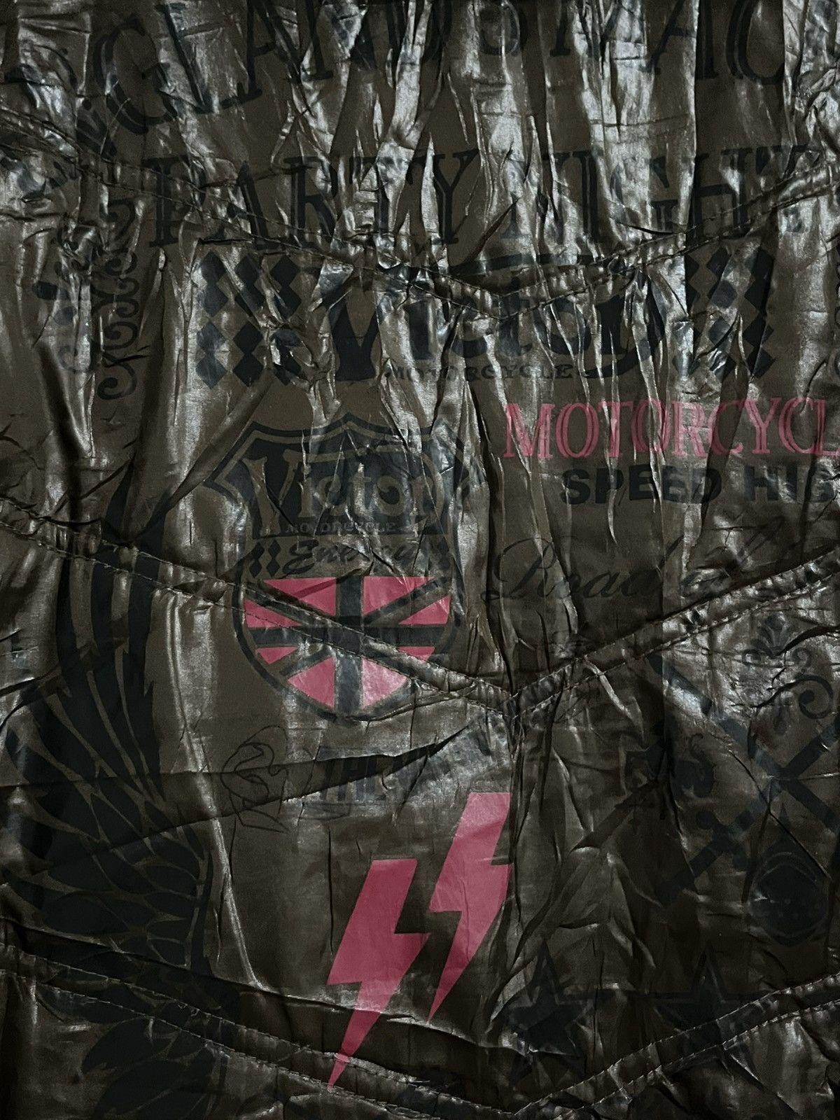 Japanese Brand 2000s Japanese Glonedev Puffer Biker Jacket Size US L / EU 52-54 / 3 - 10 Thumbnail